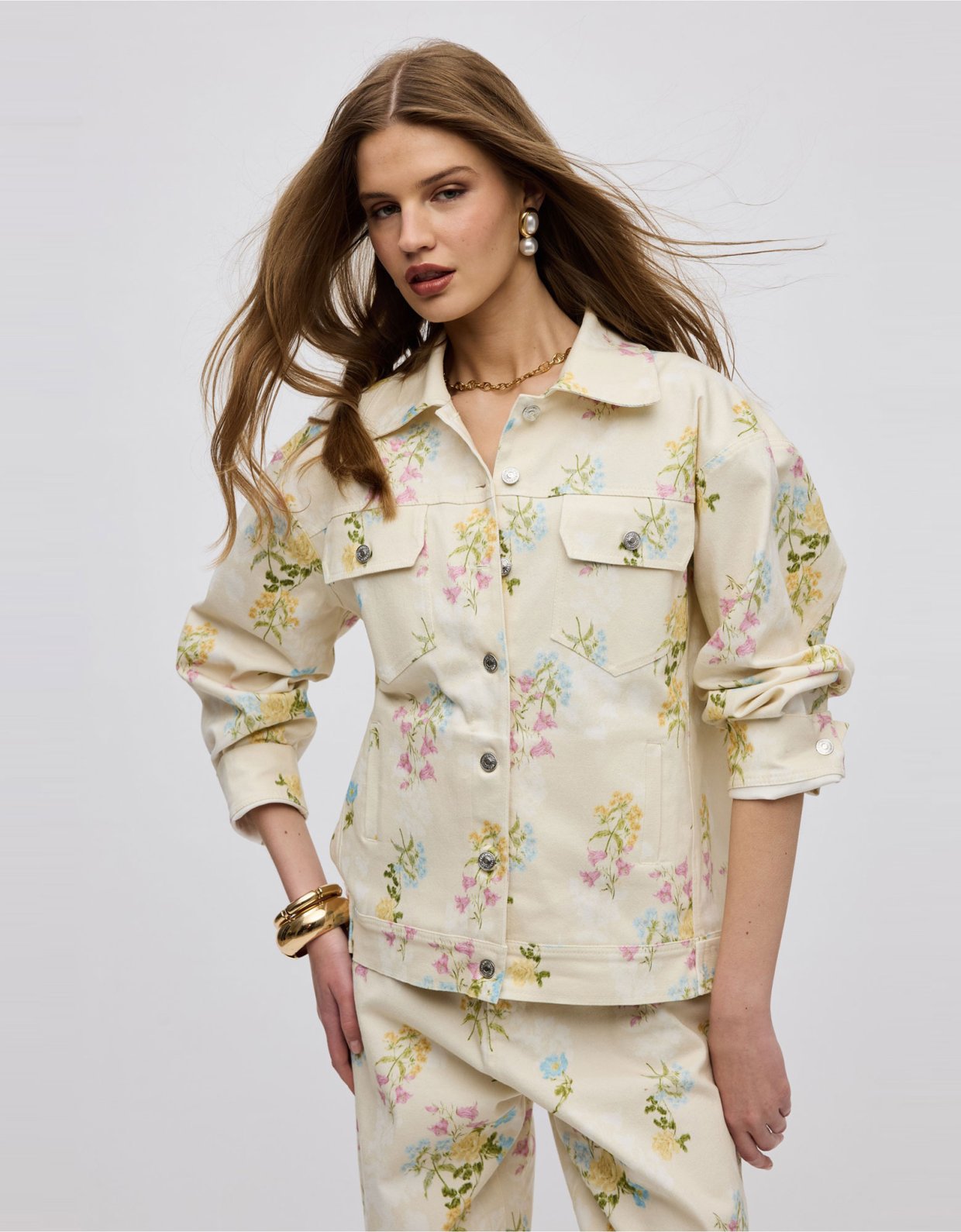 Ciel Concept Butter blossom denim jacket