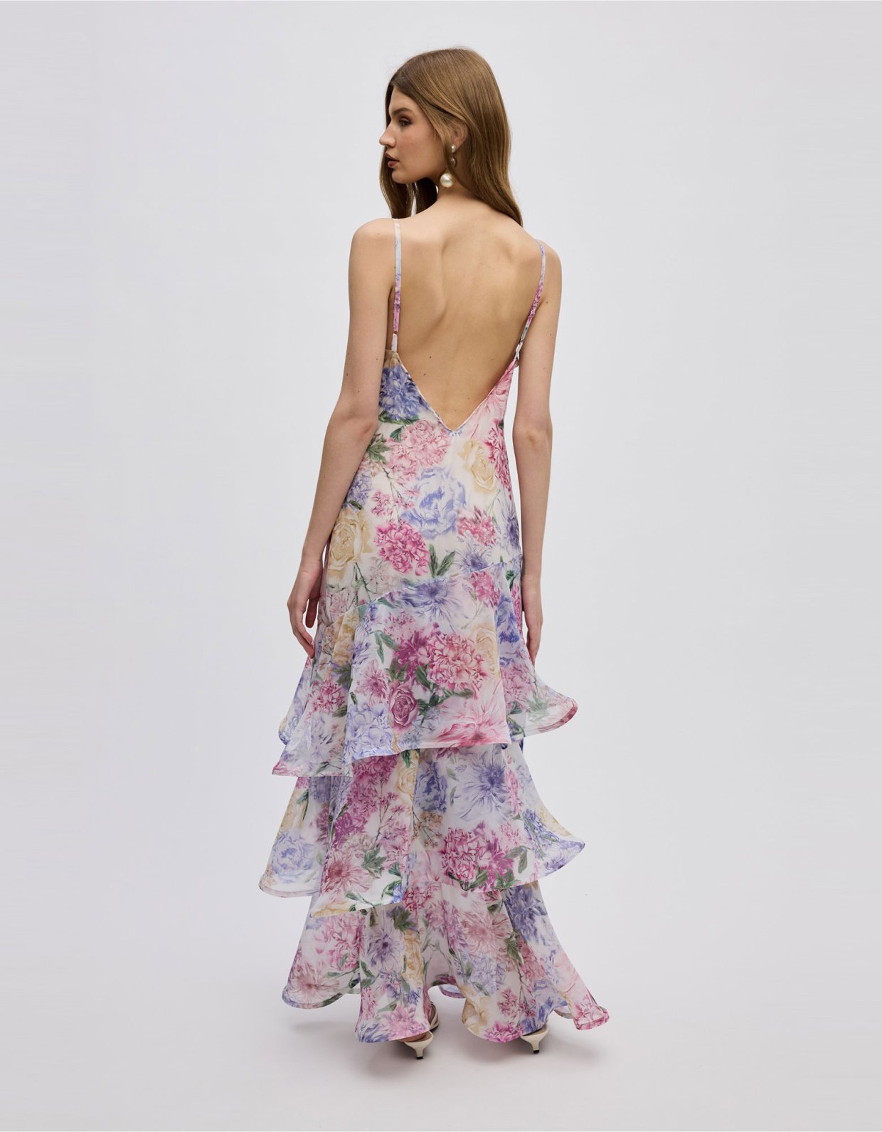 Ciel Concept Margot ruffle maxi dress