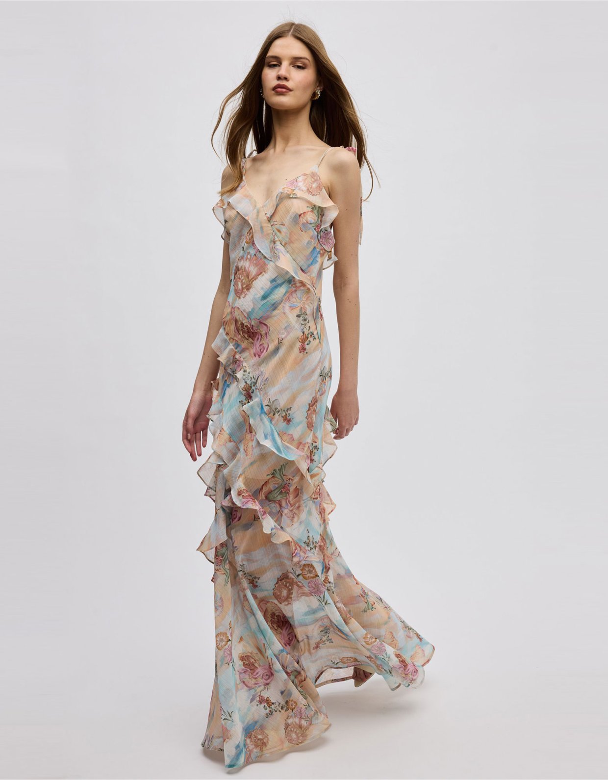Ciel Concept Mermaid ruffle dress