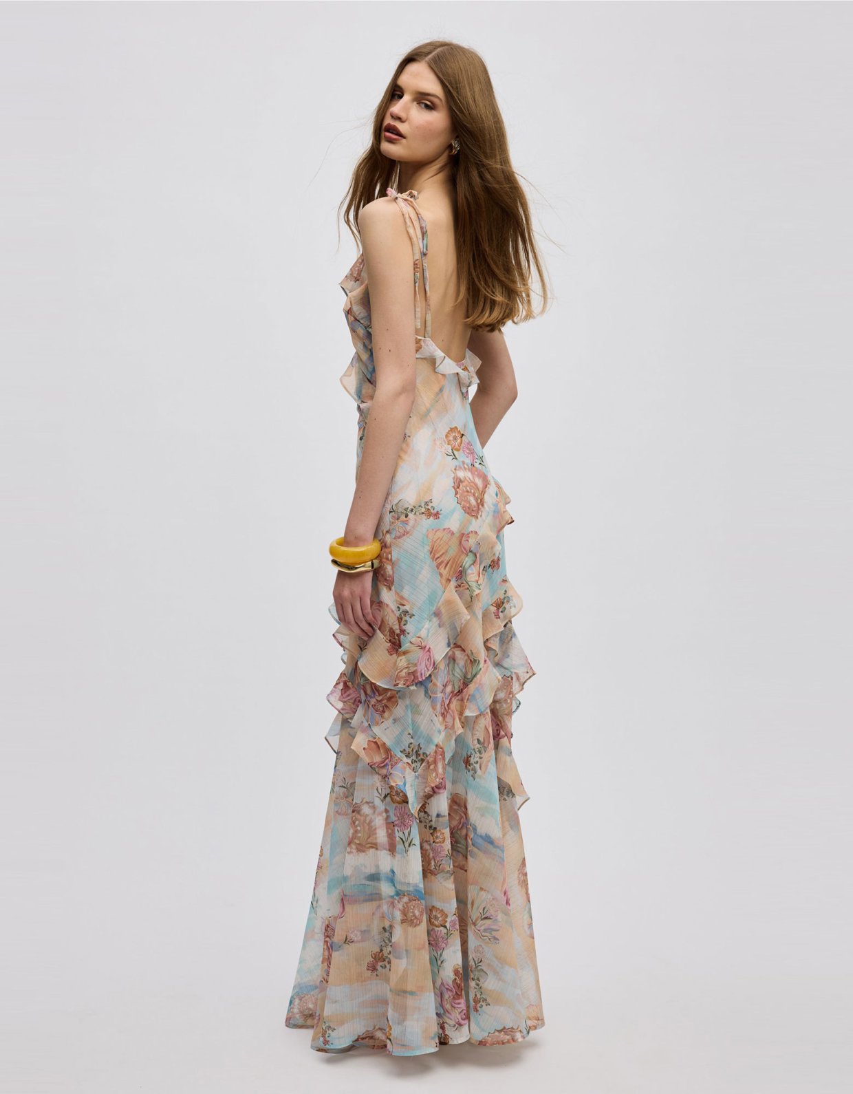Ciel Concept Mermaid ruffle dress