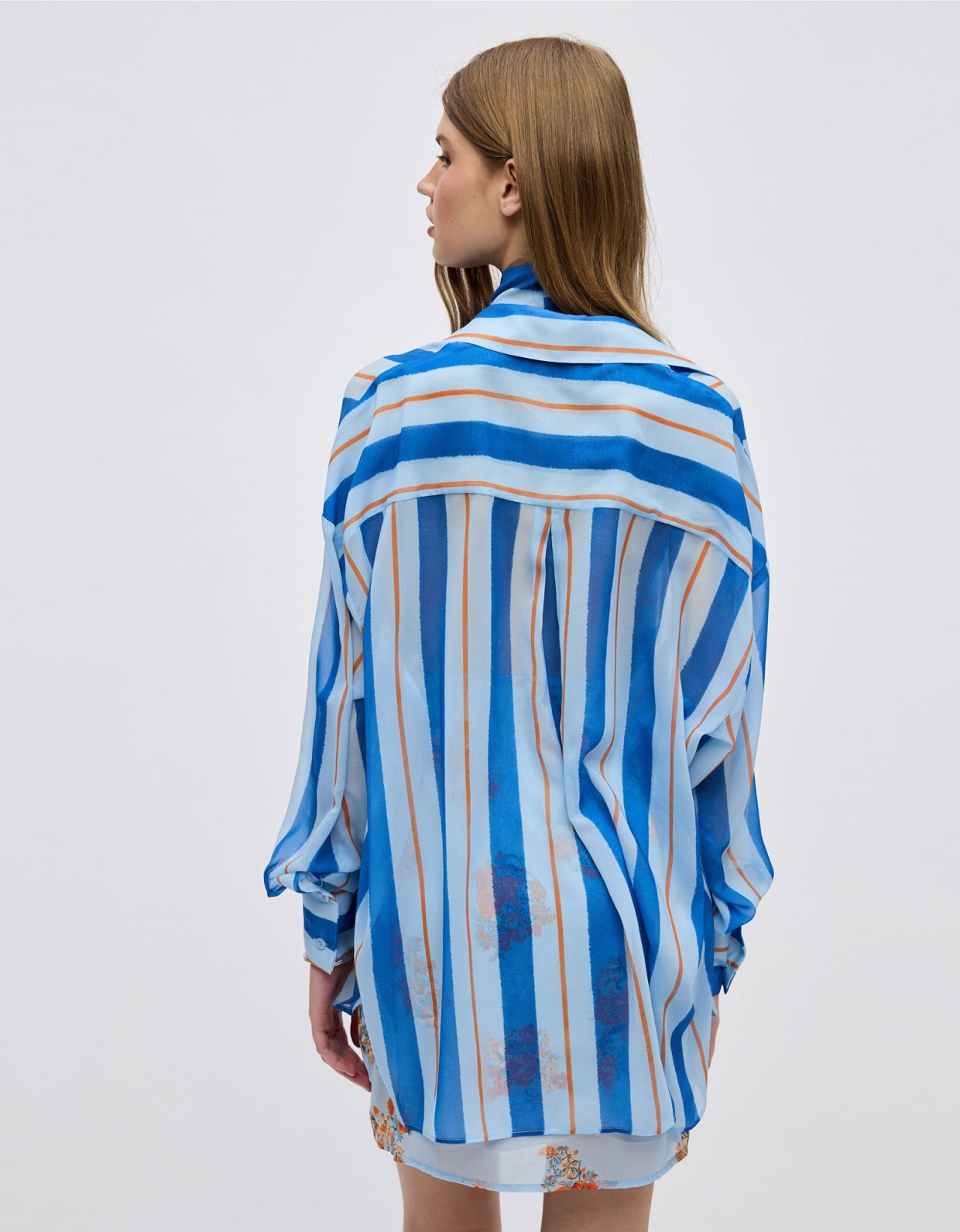 Ciel Concept Stripped blue shirt