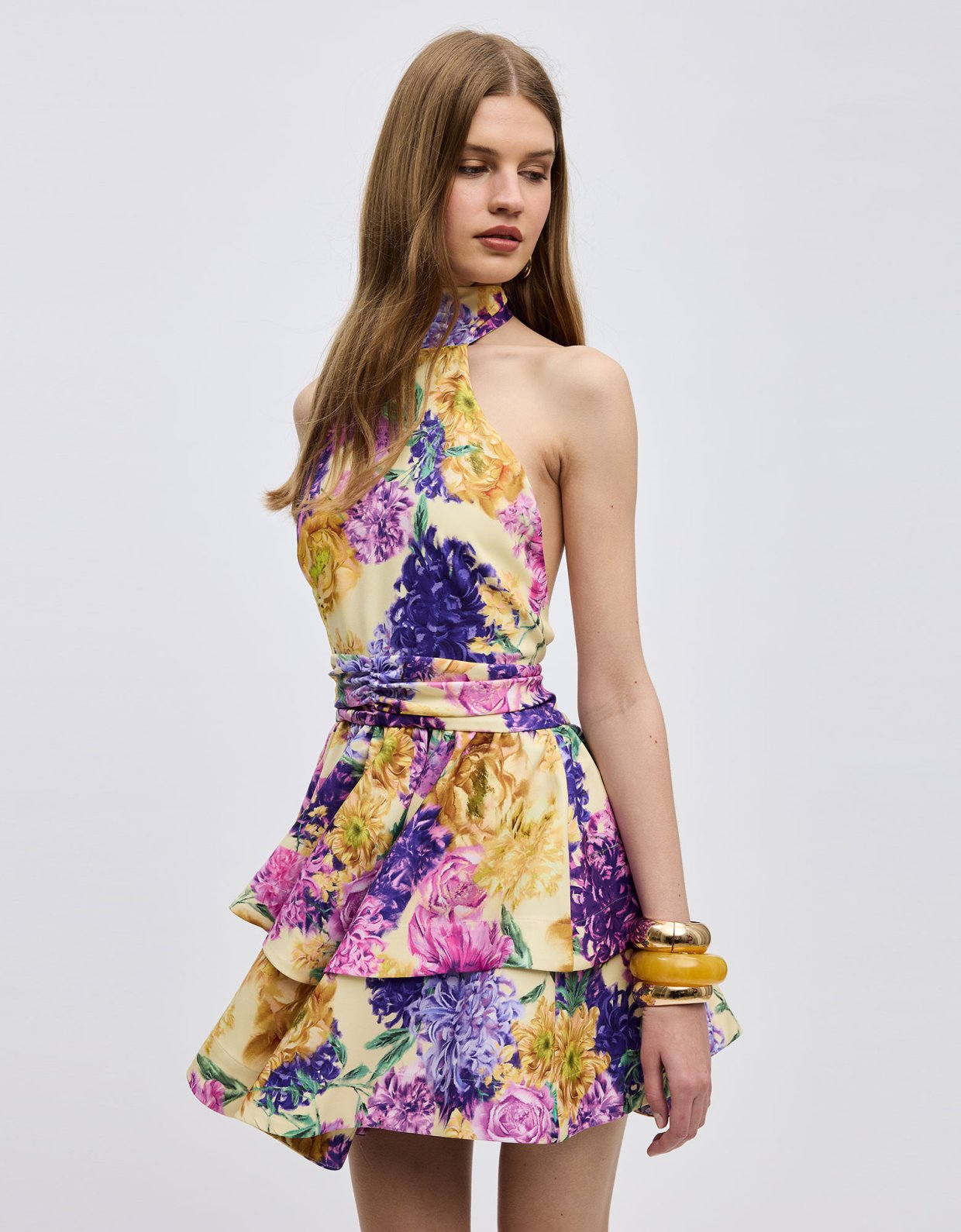 Ciel Concept Camille mini halterneck dress