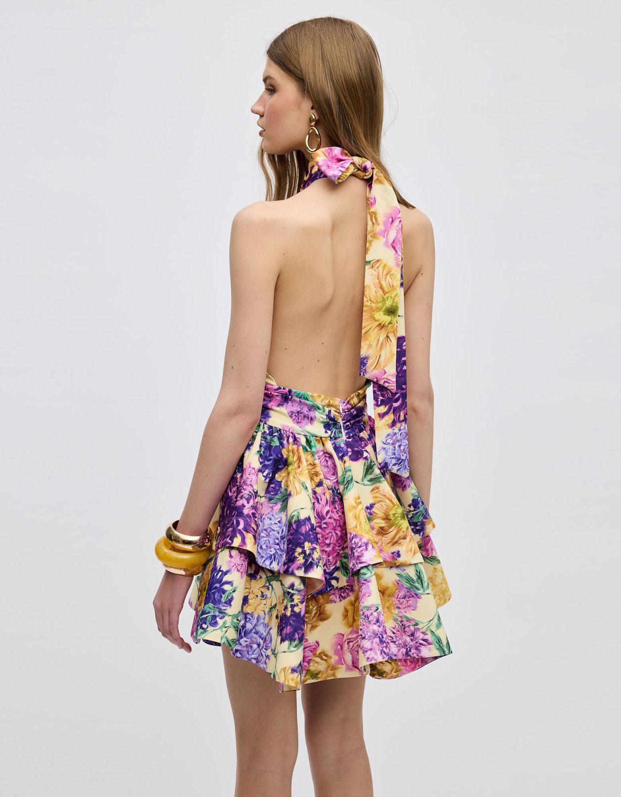 Ciel Concept Camille mini halterneck dress