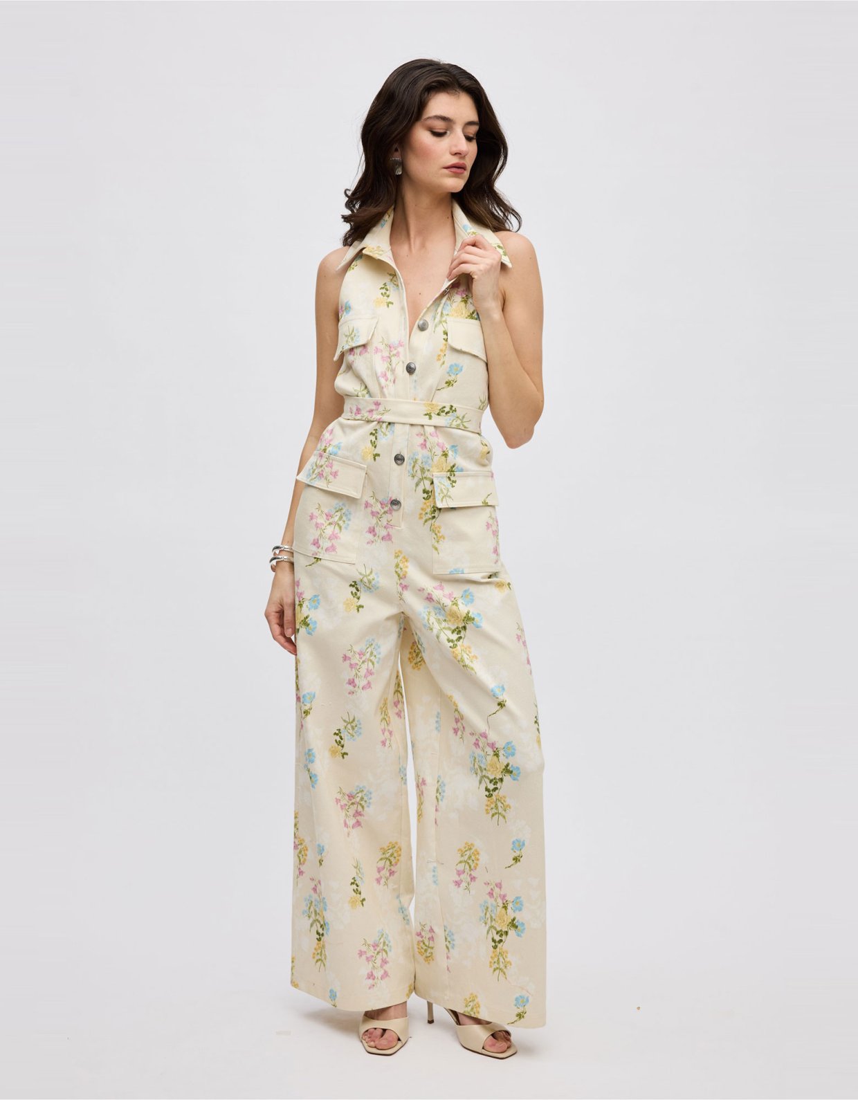 Ciel Concept Butter blossom denim jumpsuit