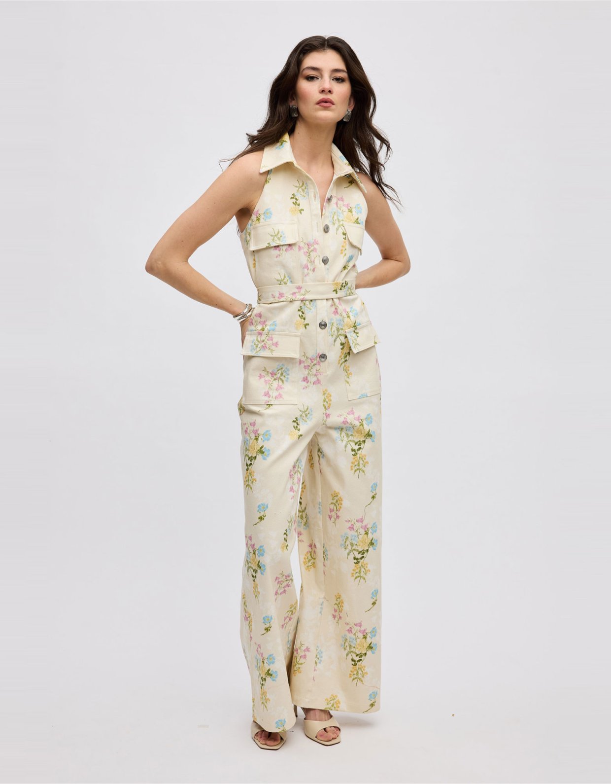 Ciel Concept Butter blossom denim jumpsuit