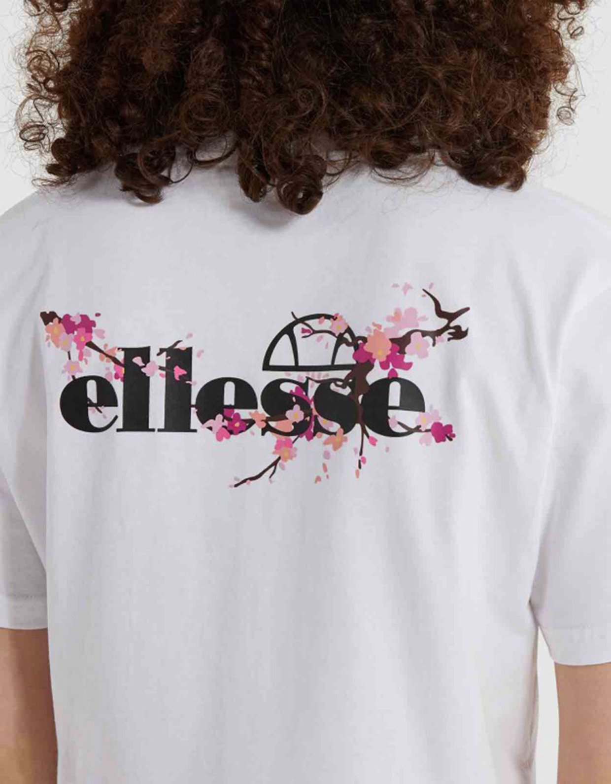Ellesse Claudine  crop t-shirt white