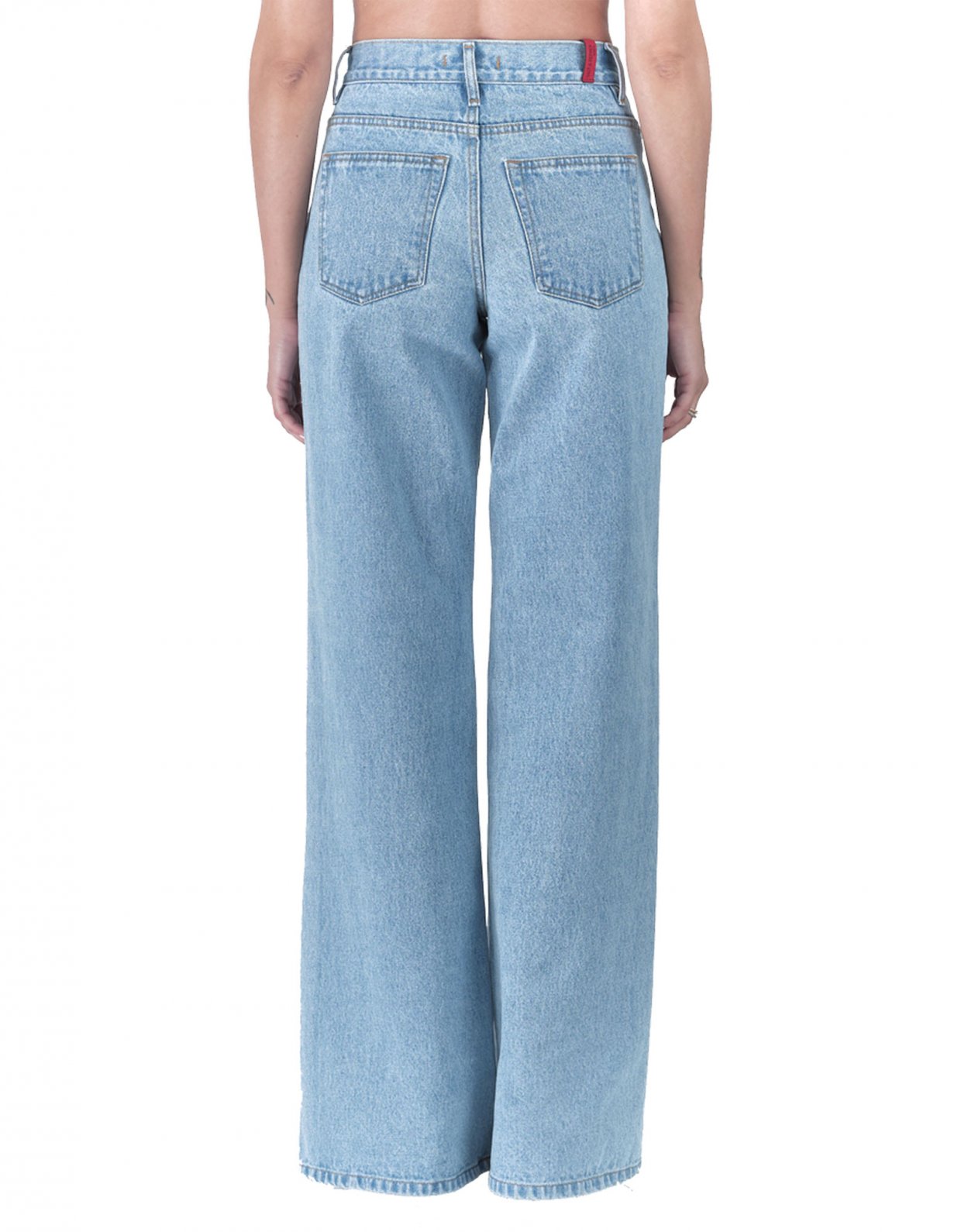 light denim pants