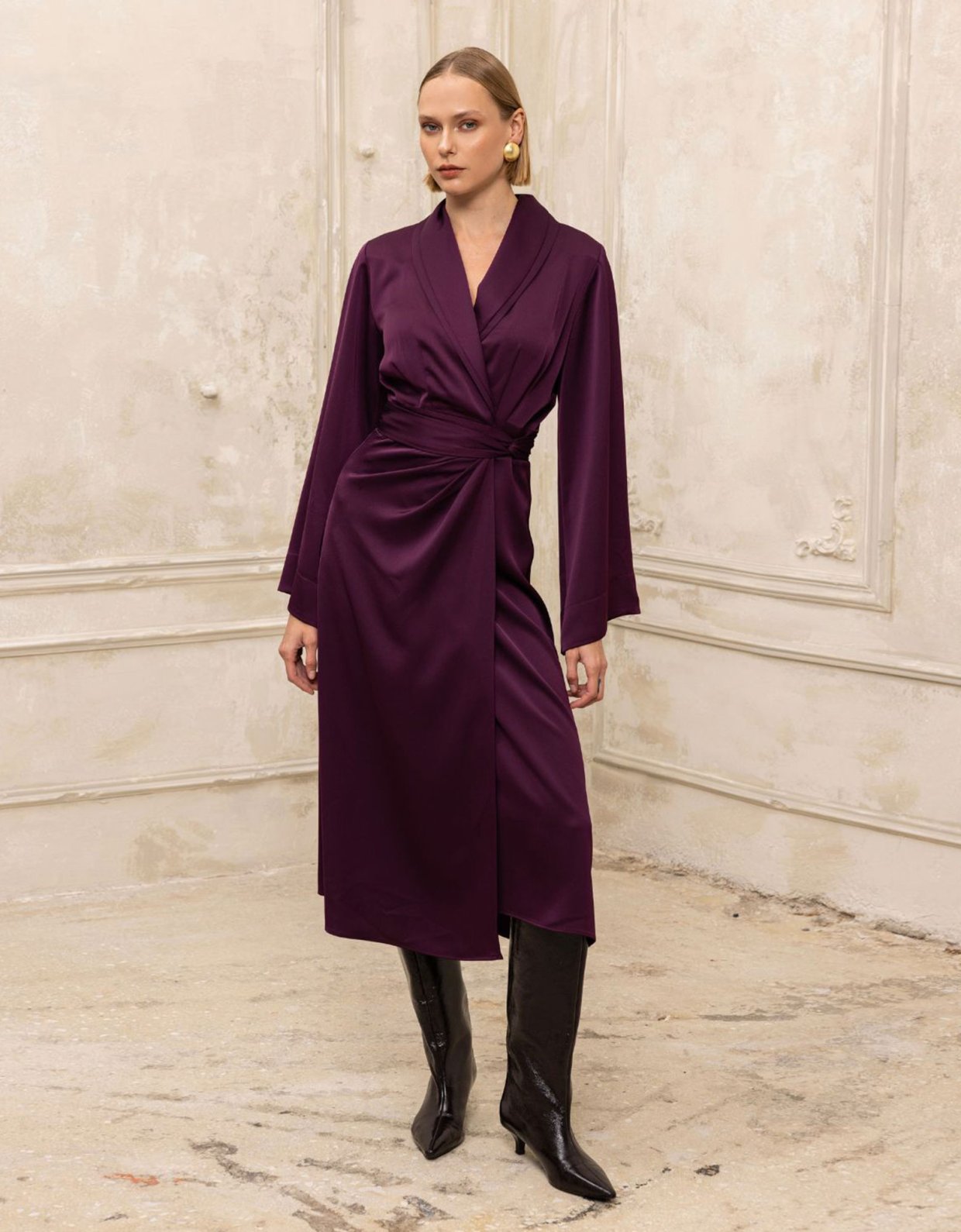 Ciel Concept Lorenne dress purple