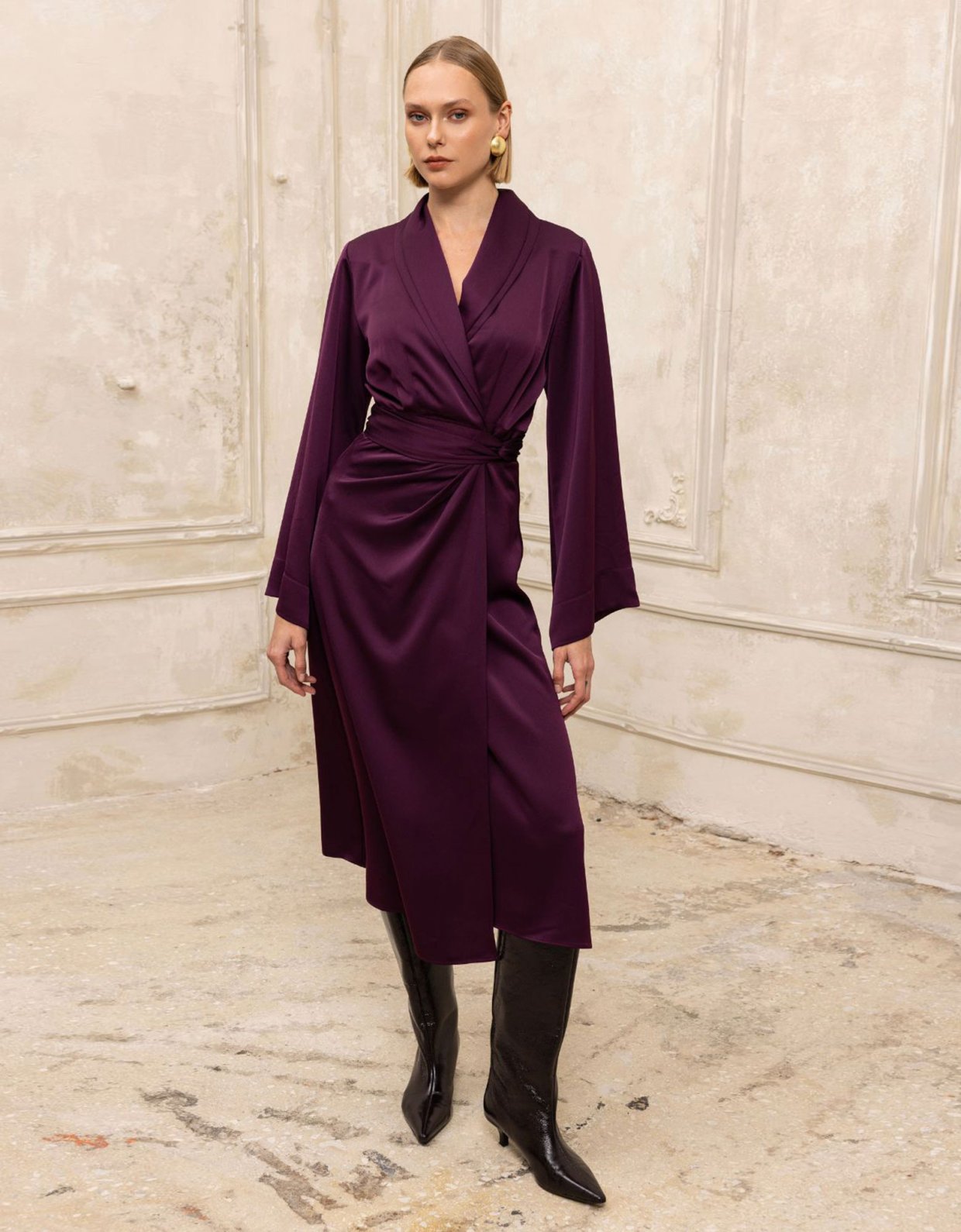 Ciel Concept Lorenne dress purple