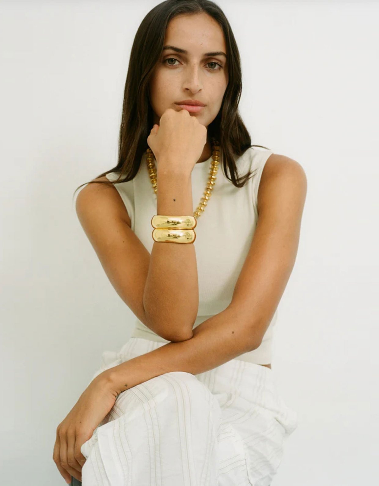 Moncollier Cindy gold bracelet