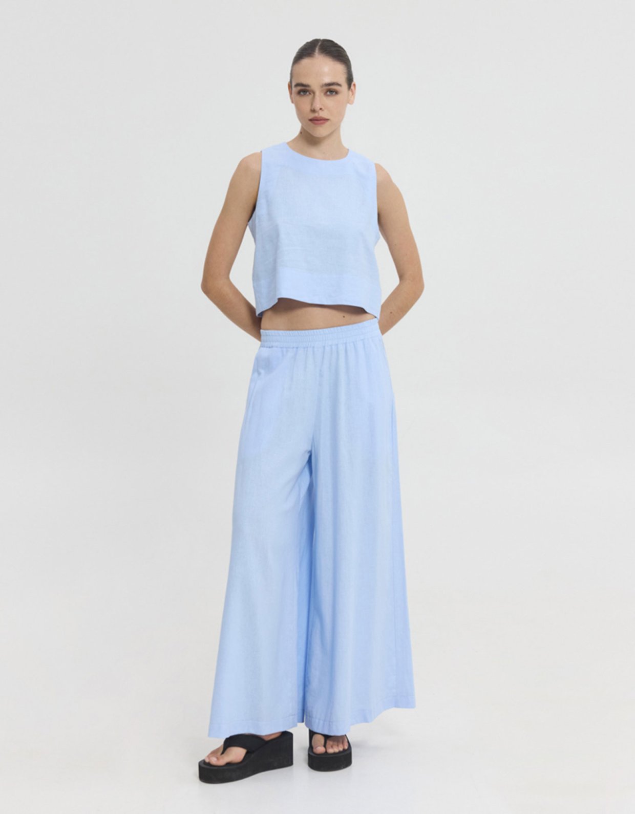 Sunset go Cleo culottes ciel