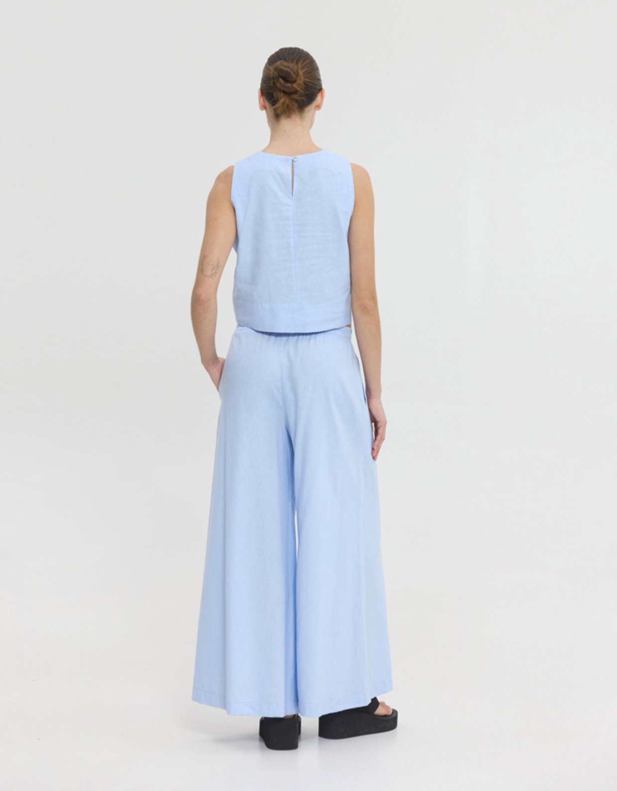 Sunset go Cleo culottes ciel