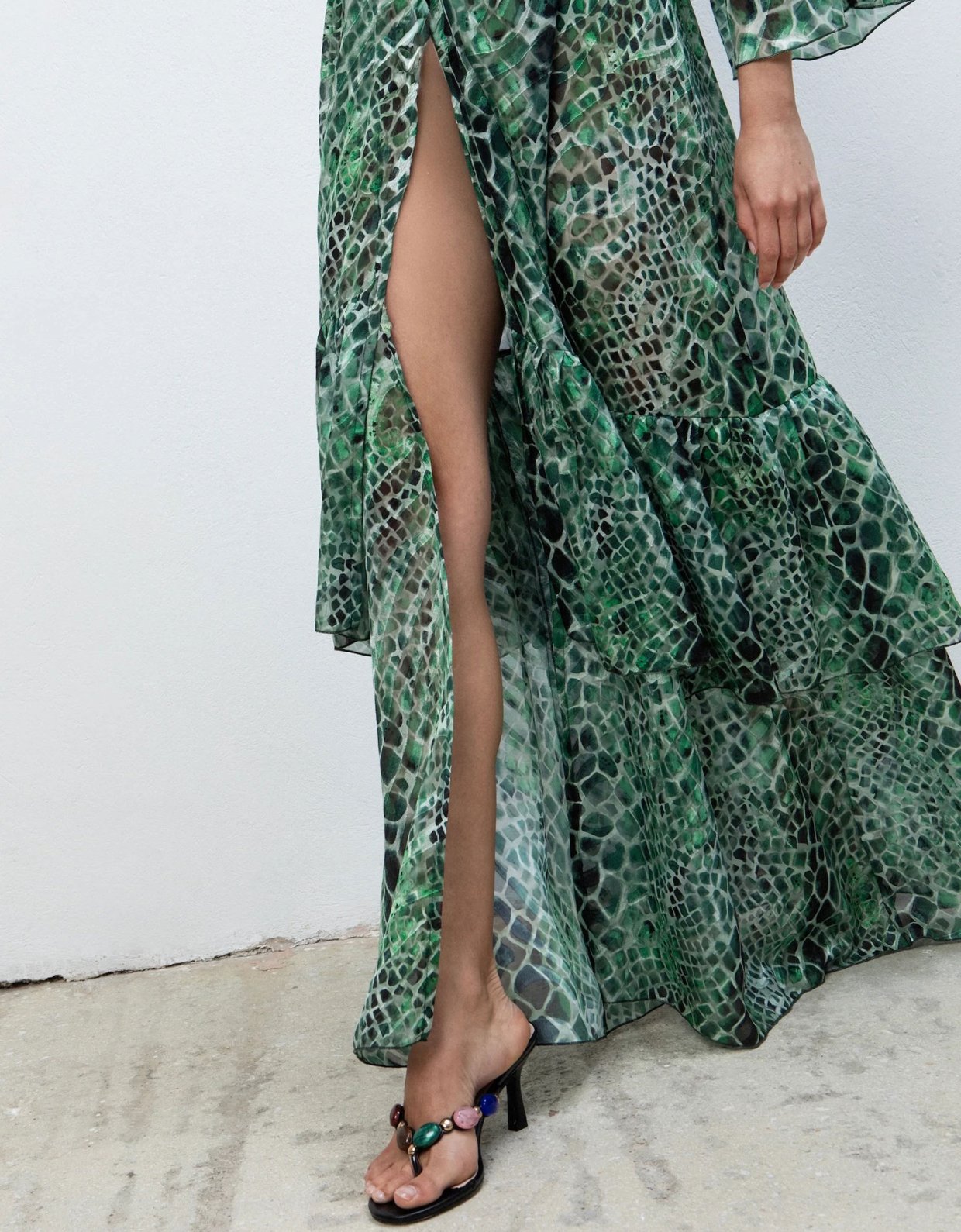 Eveleya Cobra polymorphic kimono dress