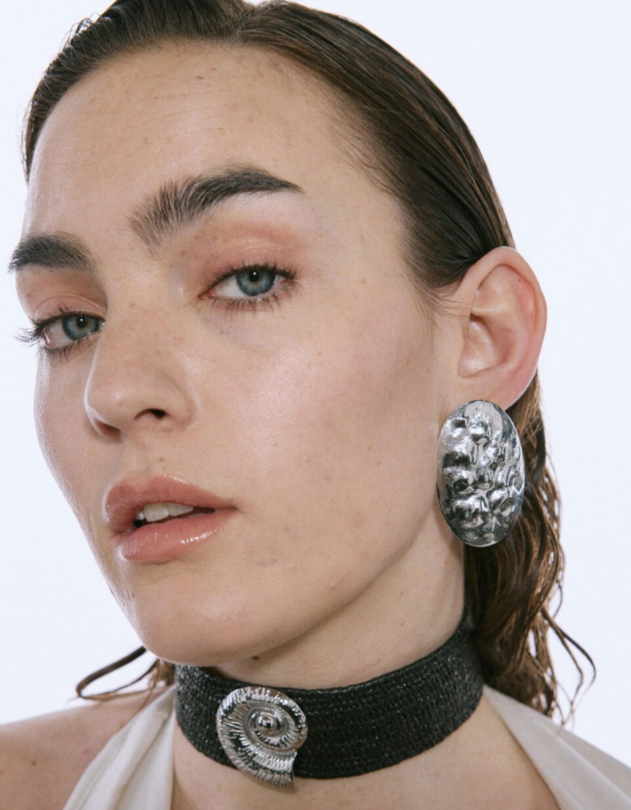 Kaleido Daphne silver earrings