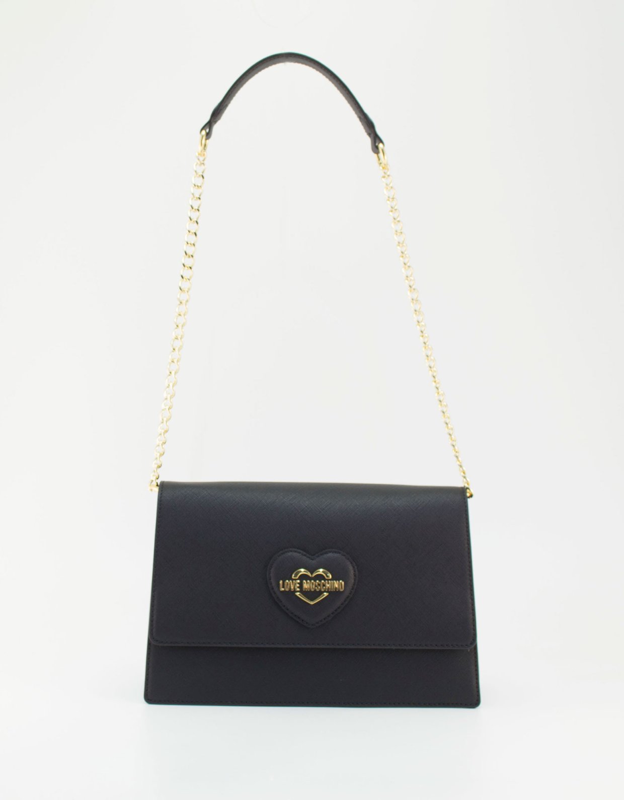 Love Moschino Sweet heart shoulder bag black