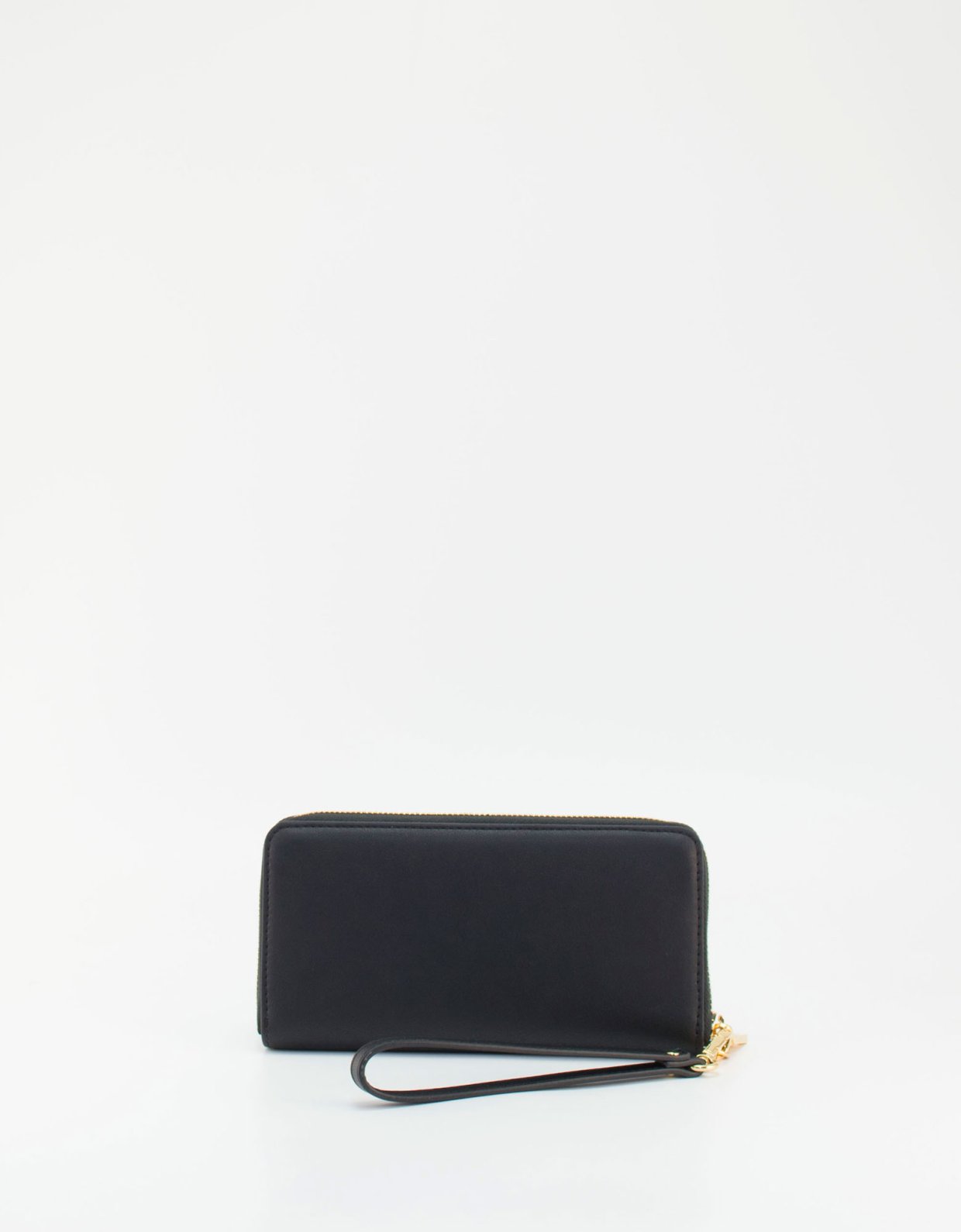 Love Moschino Metallic heart wallet black