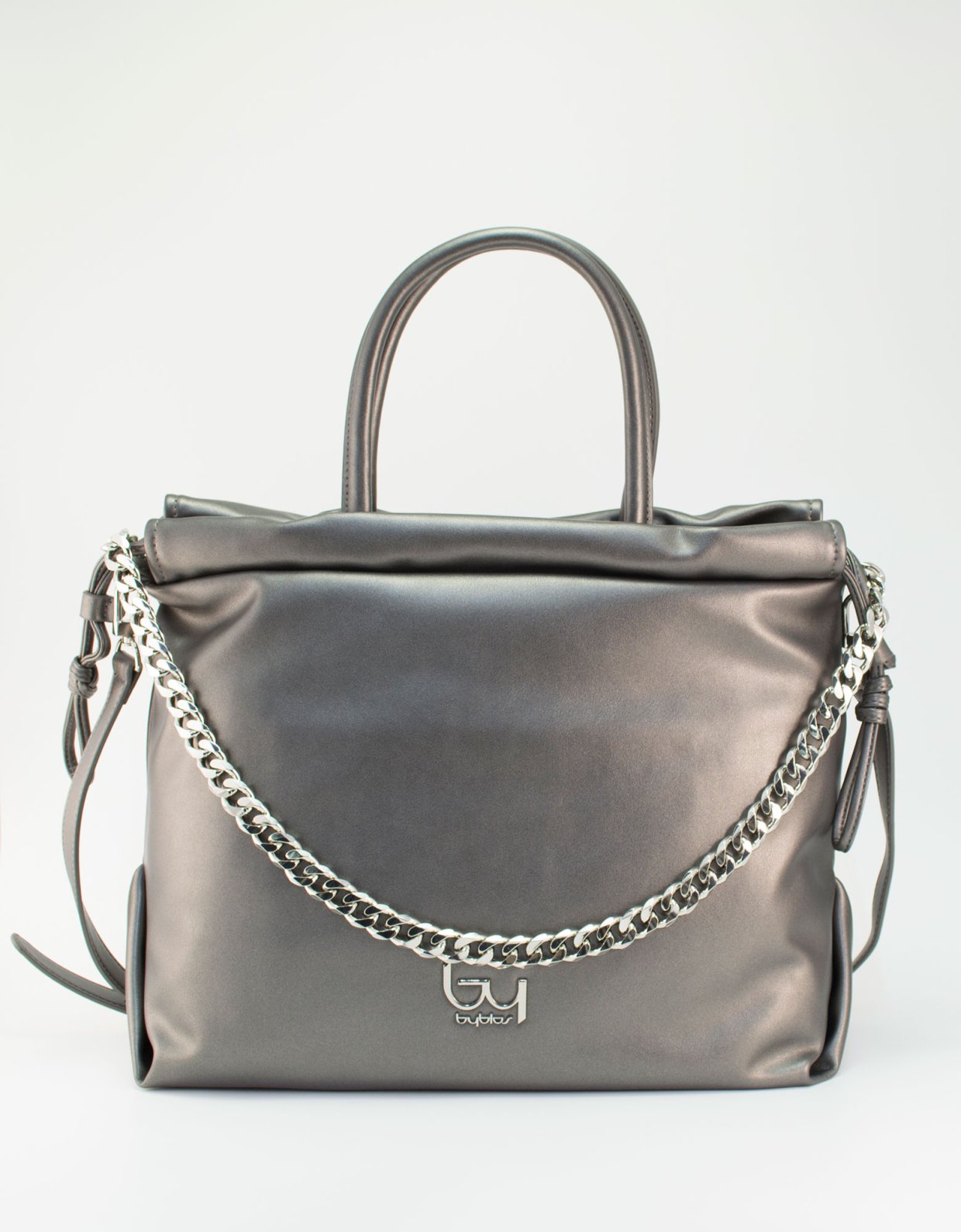 By Byblos Gomez hobo bag gun-metal