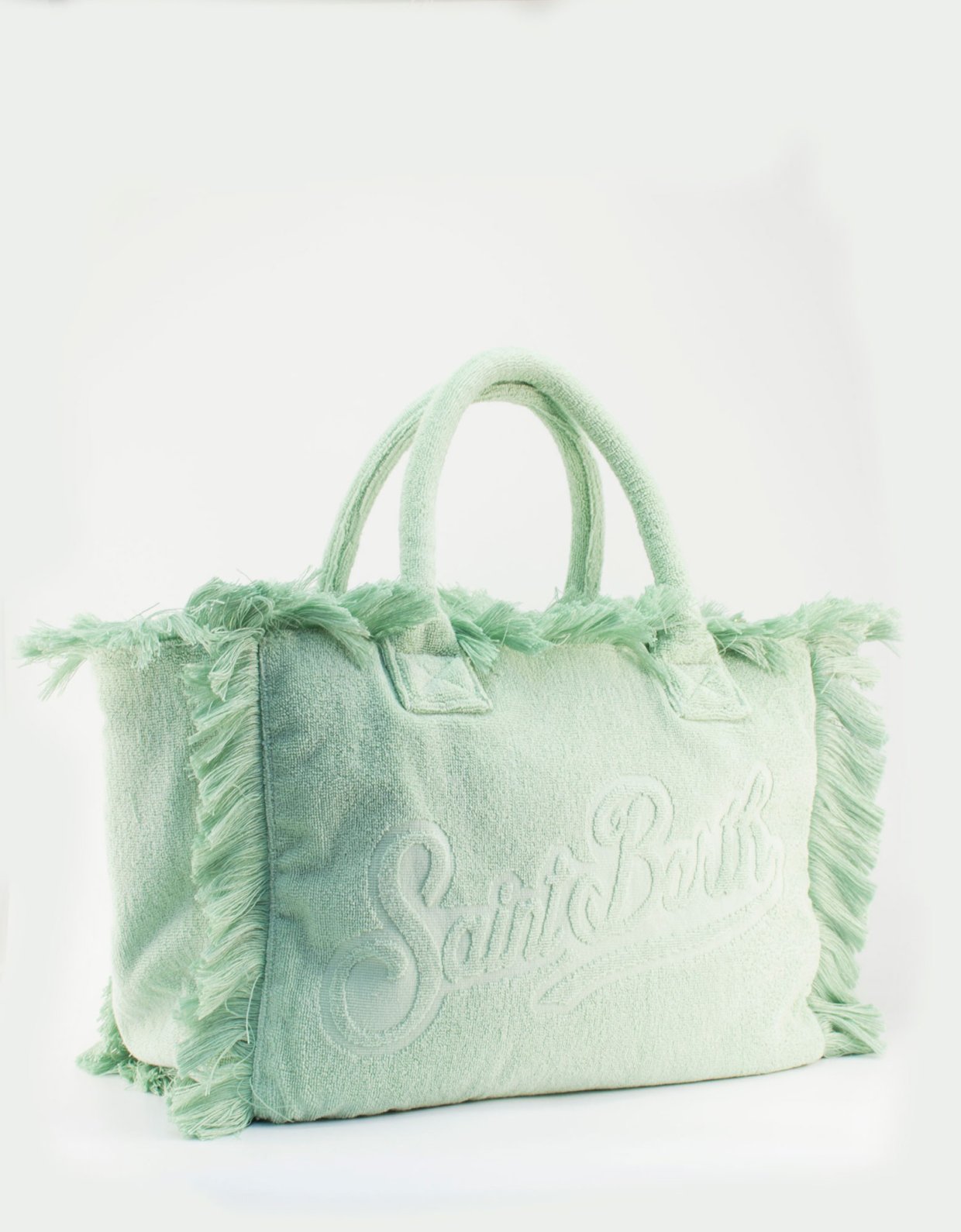 MC2 Saint Barth Vanity terry embossed bag sage