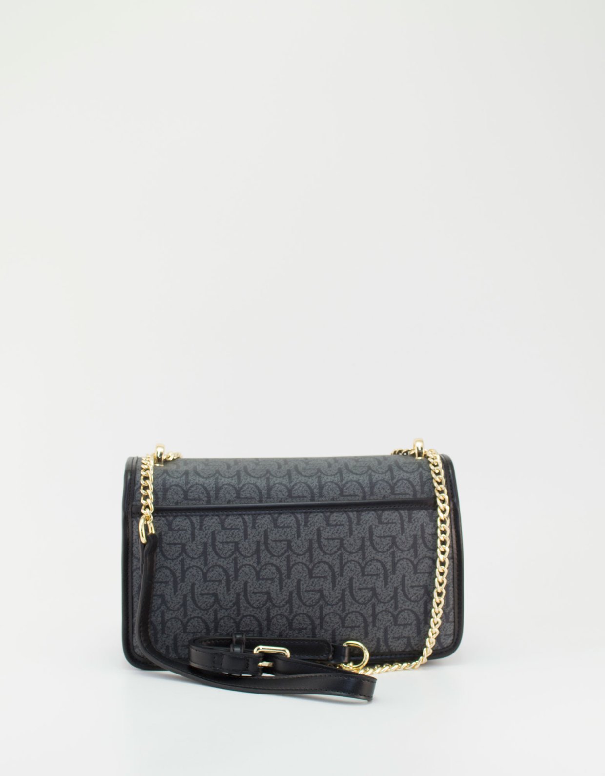 By Byblos Notredame crossbody flap bag black