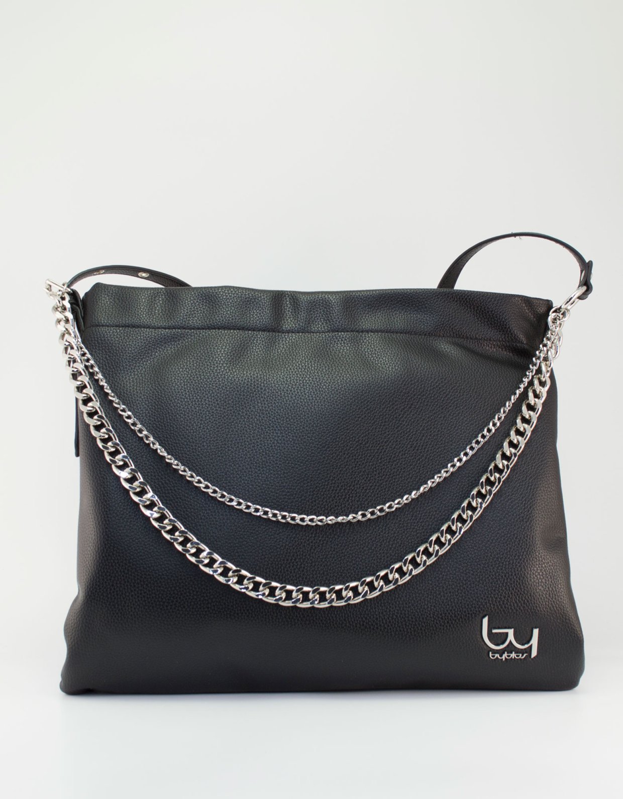 By Byblos Eiffel hobo bag black