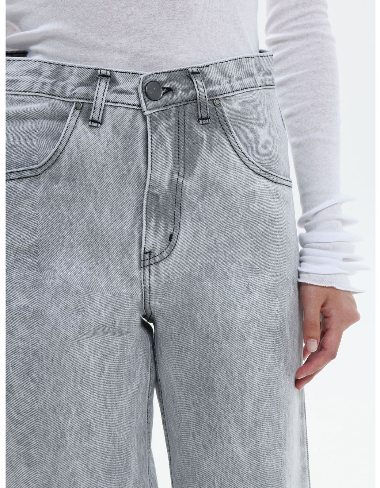 Sac & CO Jeans Isabella denim pants light grey