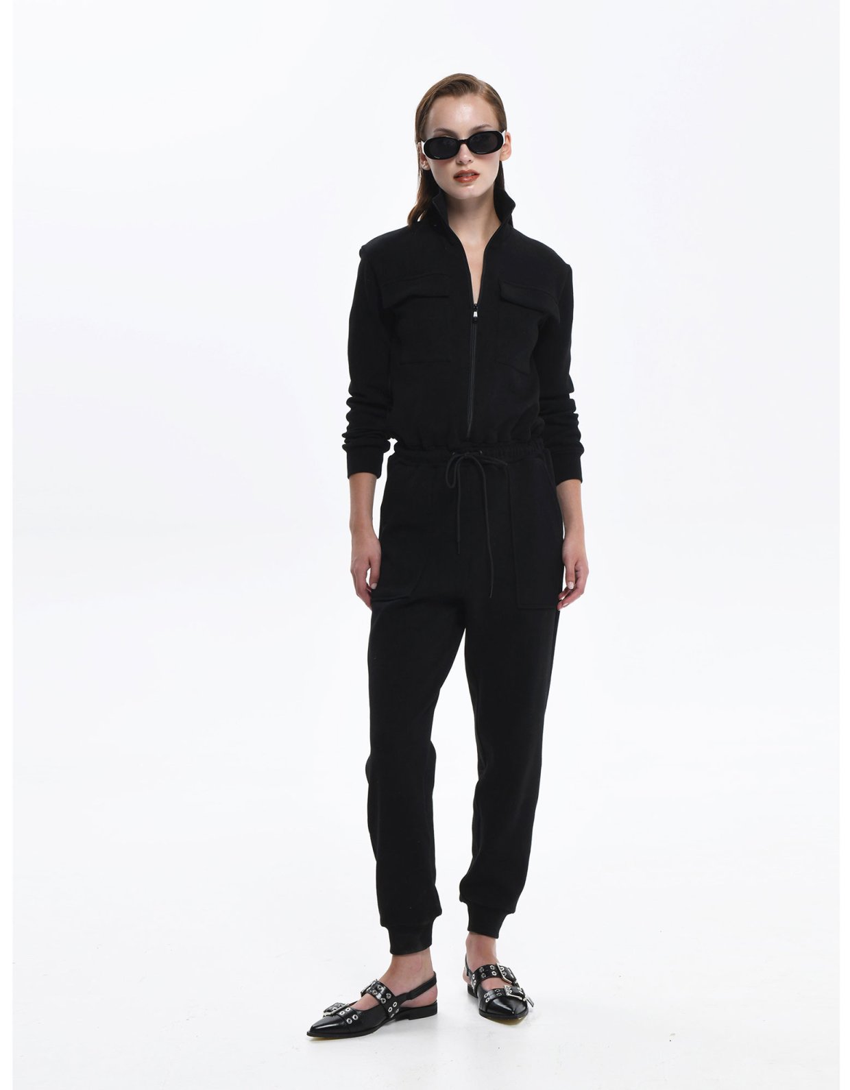 Sac & CO Jeans Valerie black jumpsuit