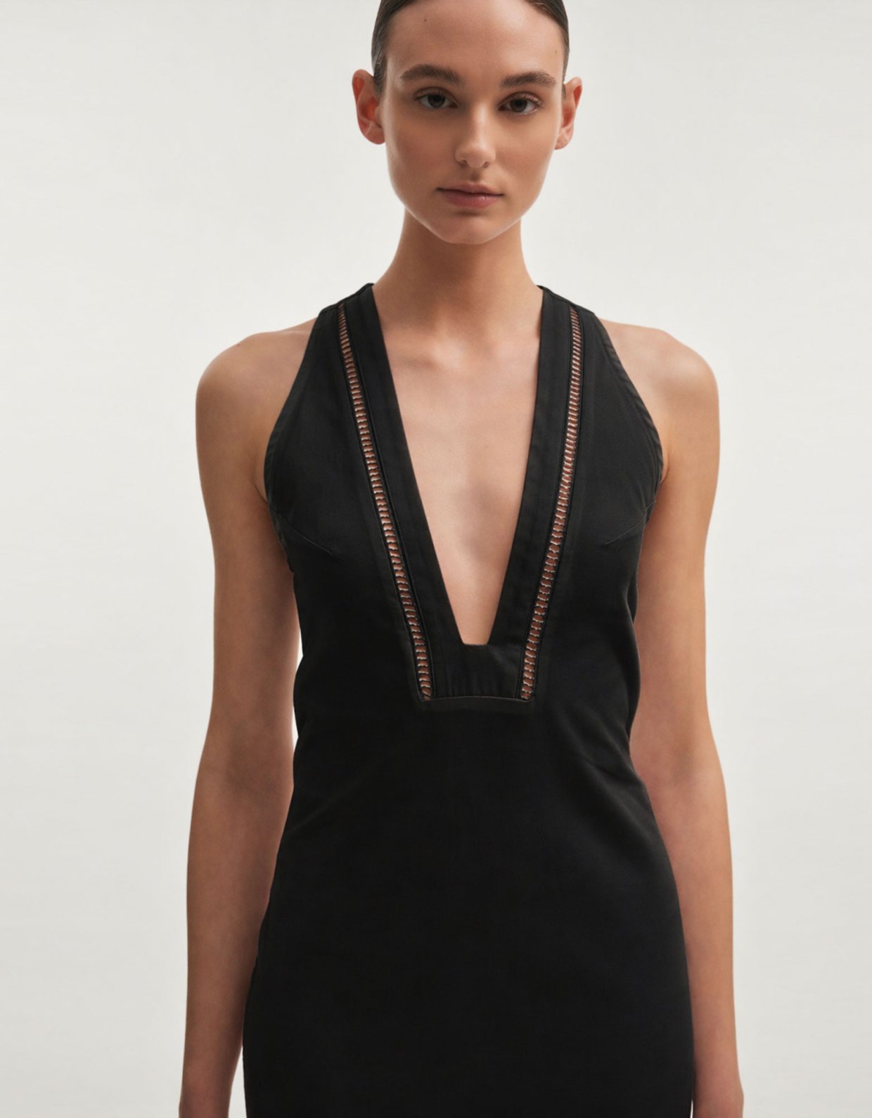 Nadia Rapti Dama dress black