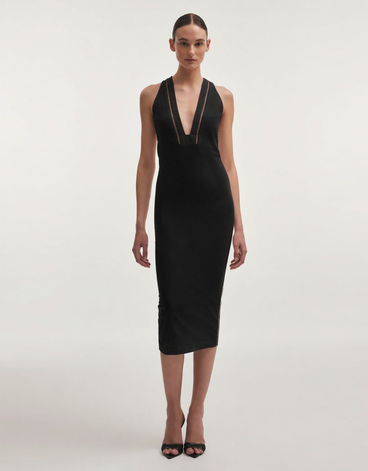 Nadia Rapti Dama dress black