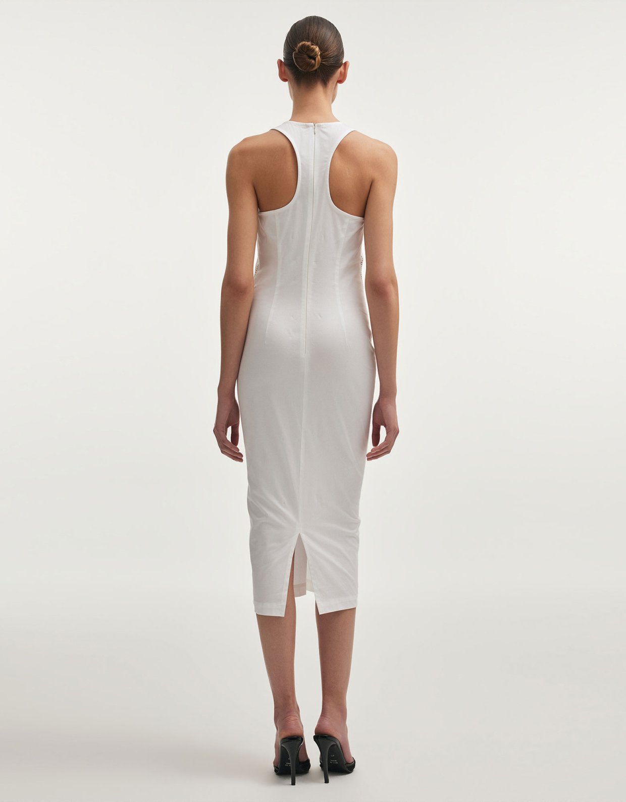Nadia Rapti Dama dress white