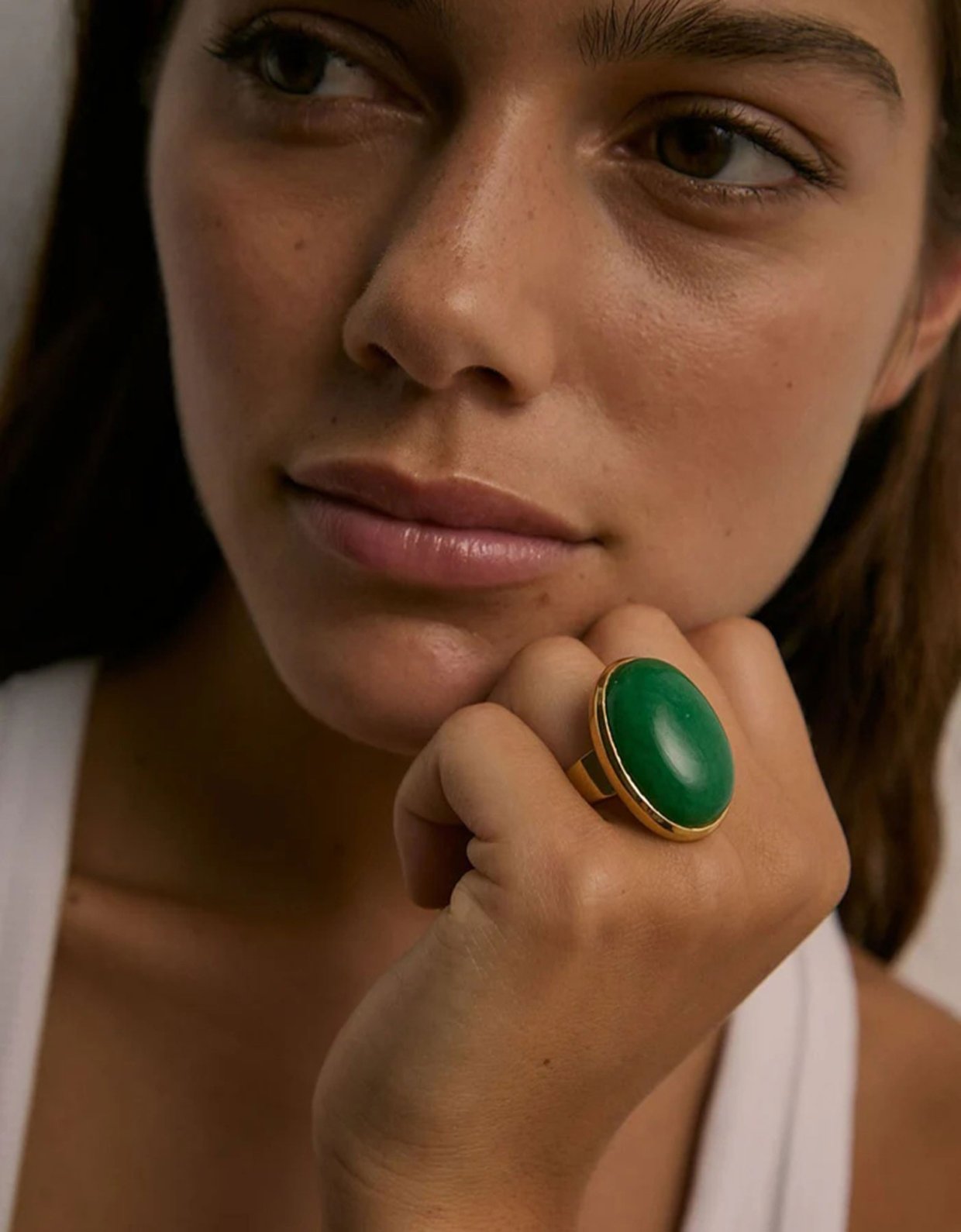 Moncollier Dolmen gold ring