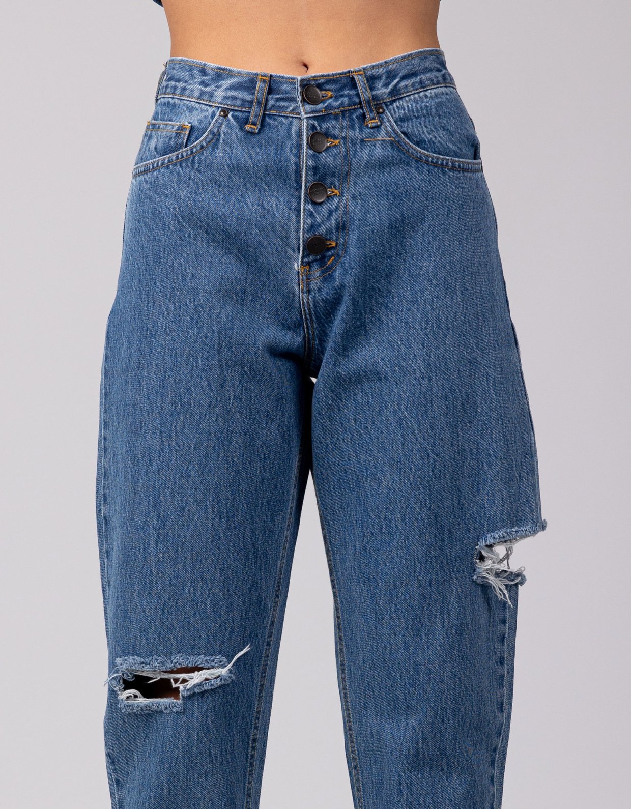 Sac & CO Jeans Domenica denim pants dark blue