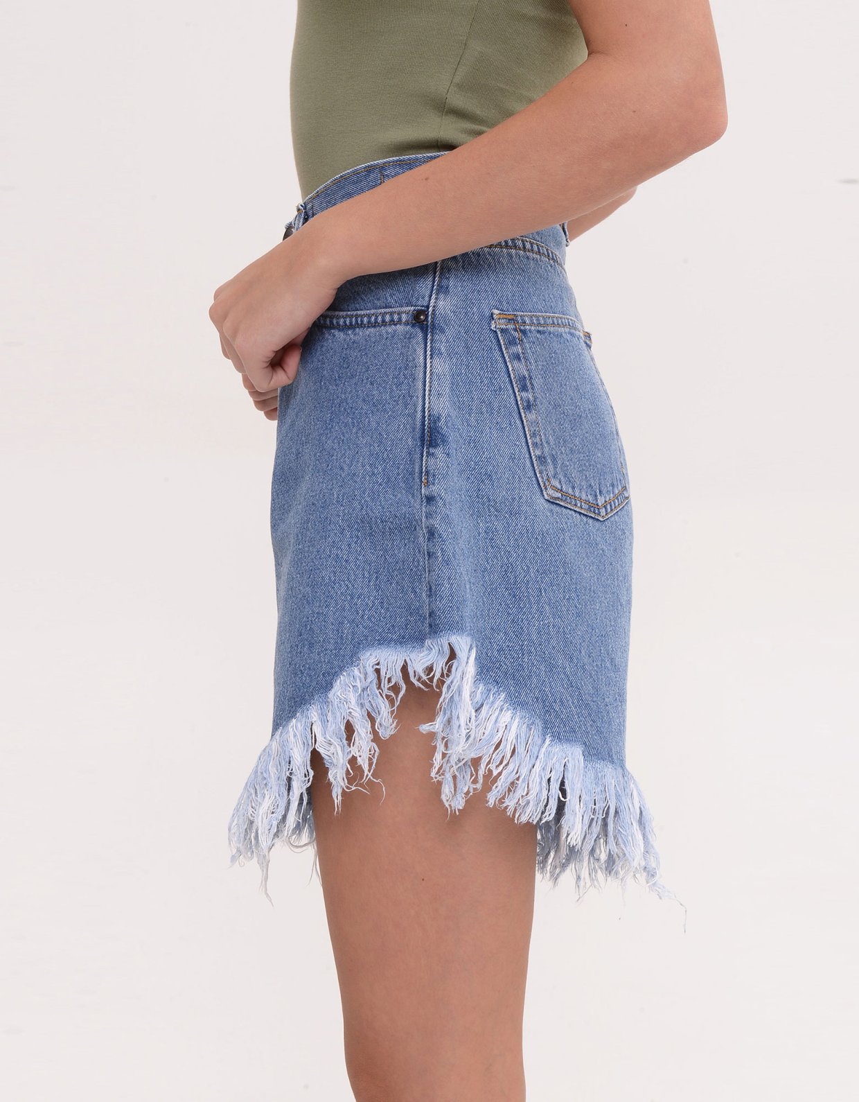 Sac Jeans Domna shorts mid blue