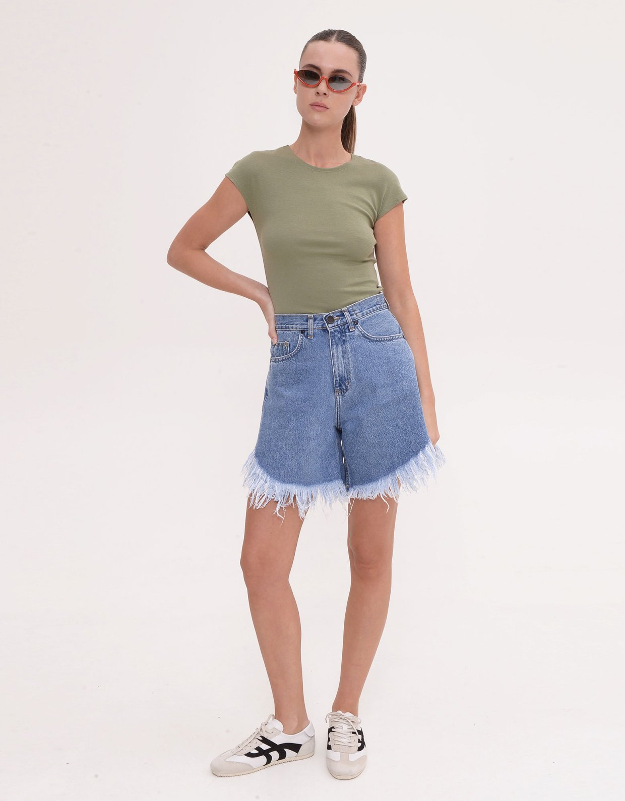 Sac Jeans Domna shorts mid blue