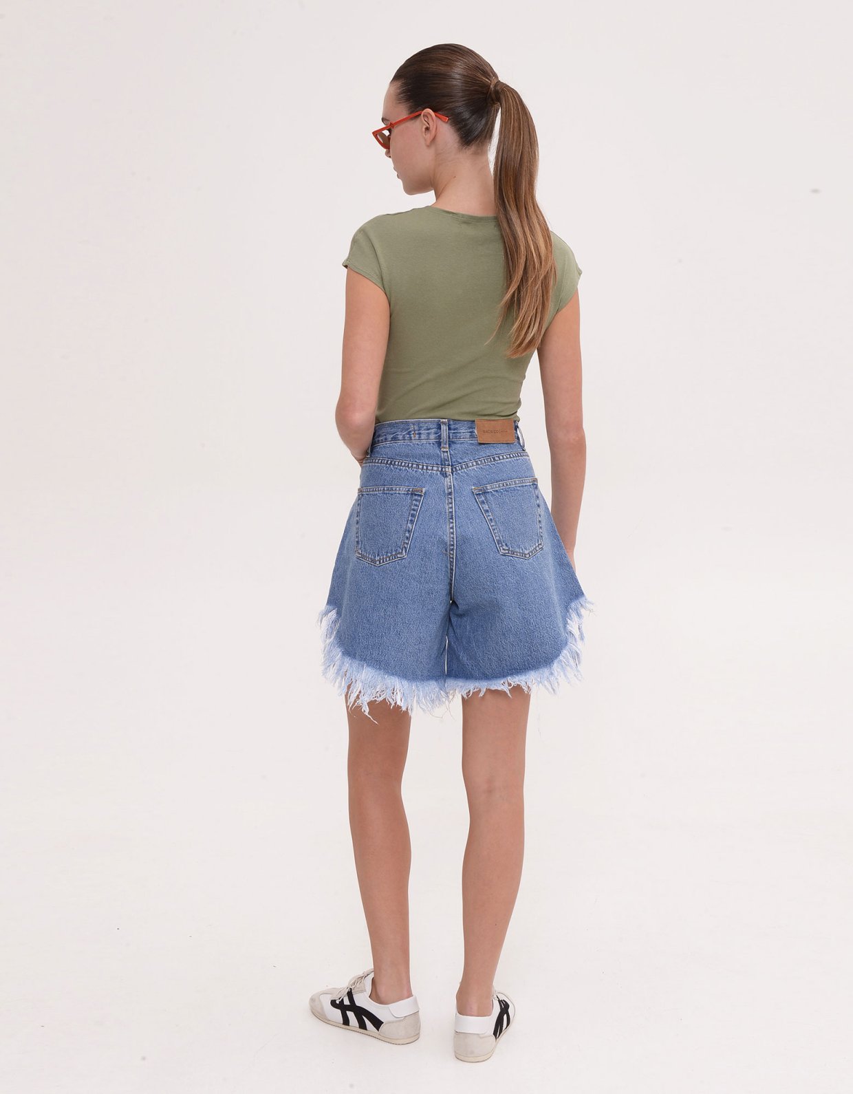 Sac Jeans Domna shorts mid blue