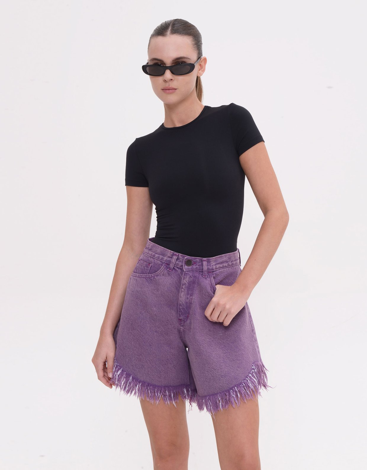 Sac Jeans Domna shorts purple