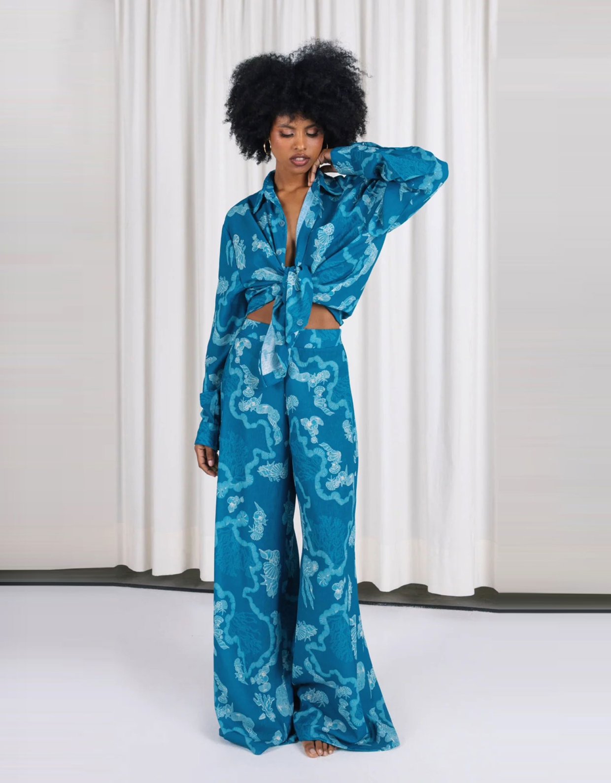 Abstracto Marina pants