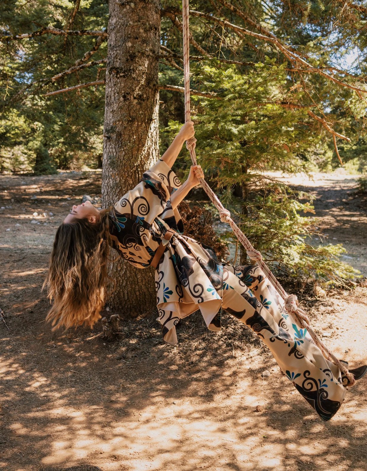 Abstracto Apache pants flare