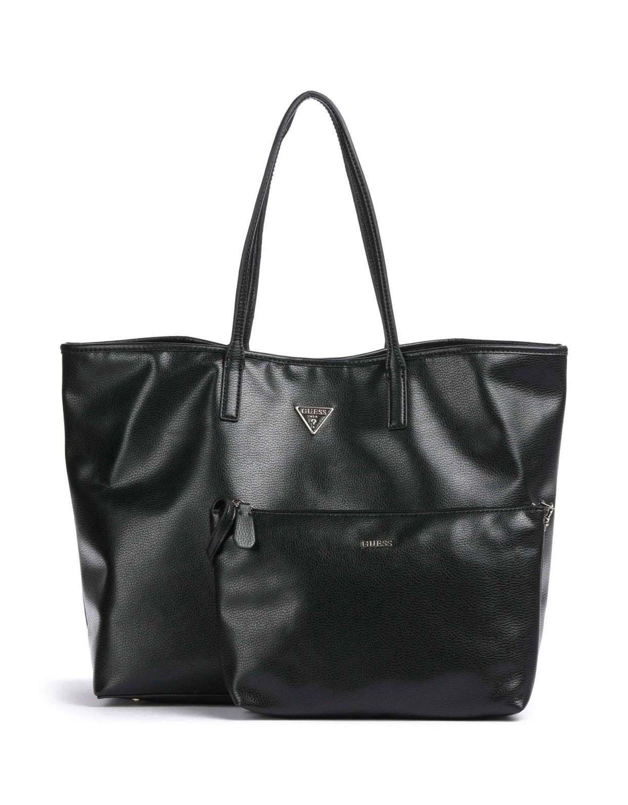 Guess Eco Victoria large tote bag black