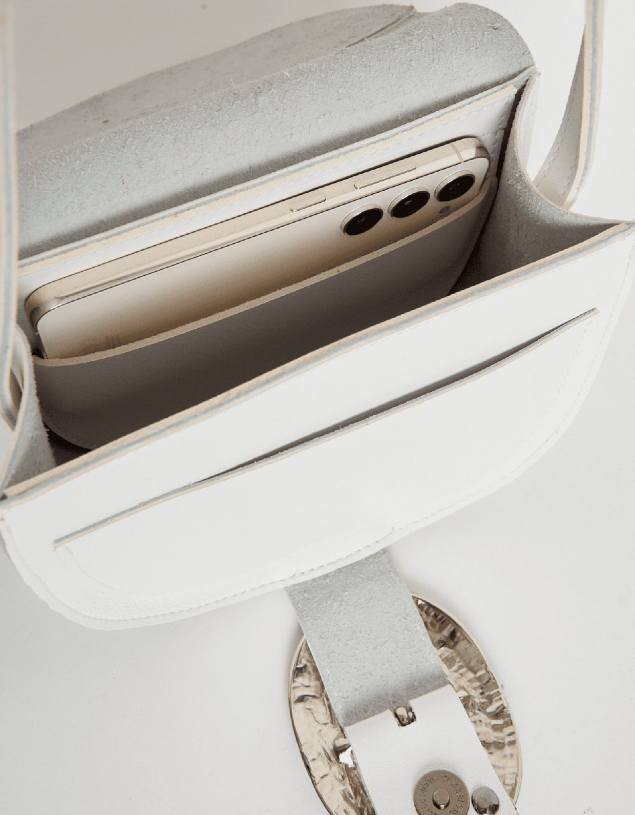 Elena Athanasiou Island crossbody bag white