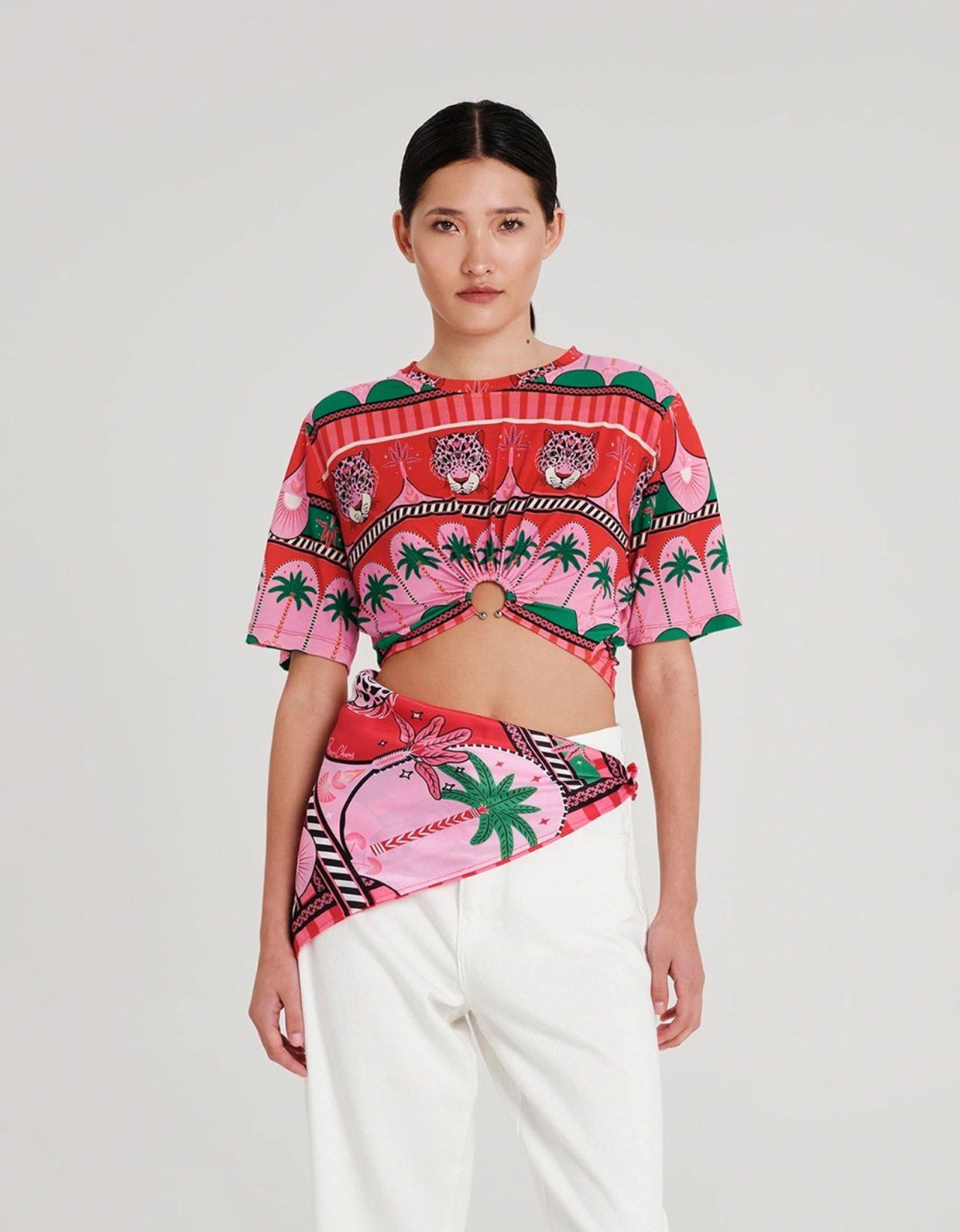 Peace and Chaos Fantasia crop top