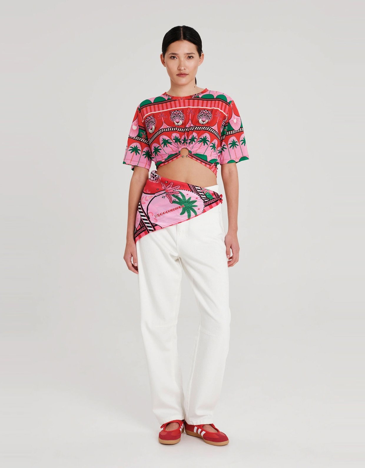 Peace and Chaos Fantasia crop top