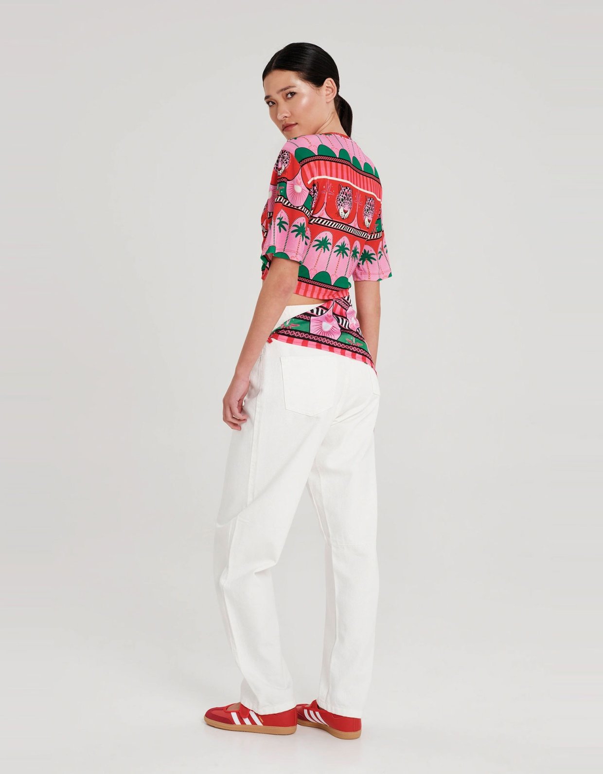 Peace and Chaos Fantasia crop top