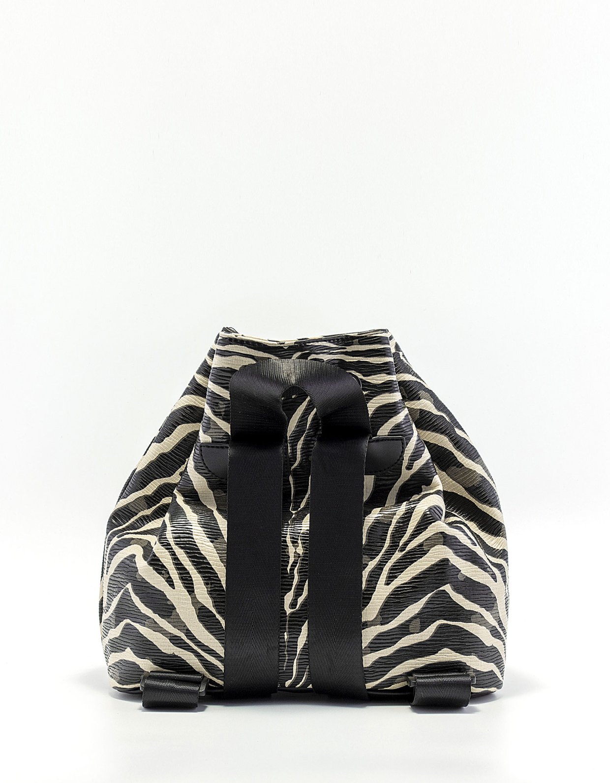 Kendall + Kylie Ariana medium backpack zebra mix