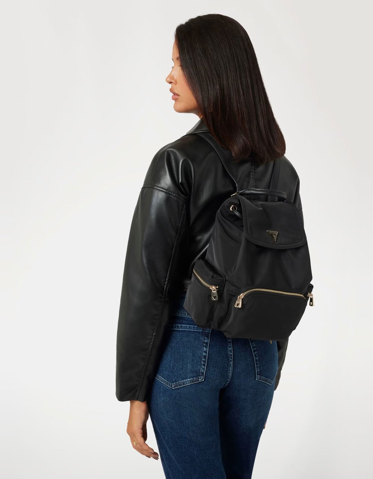 Guess Eco Gemma backpack black