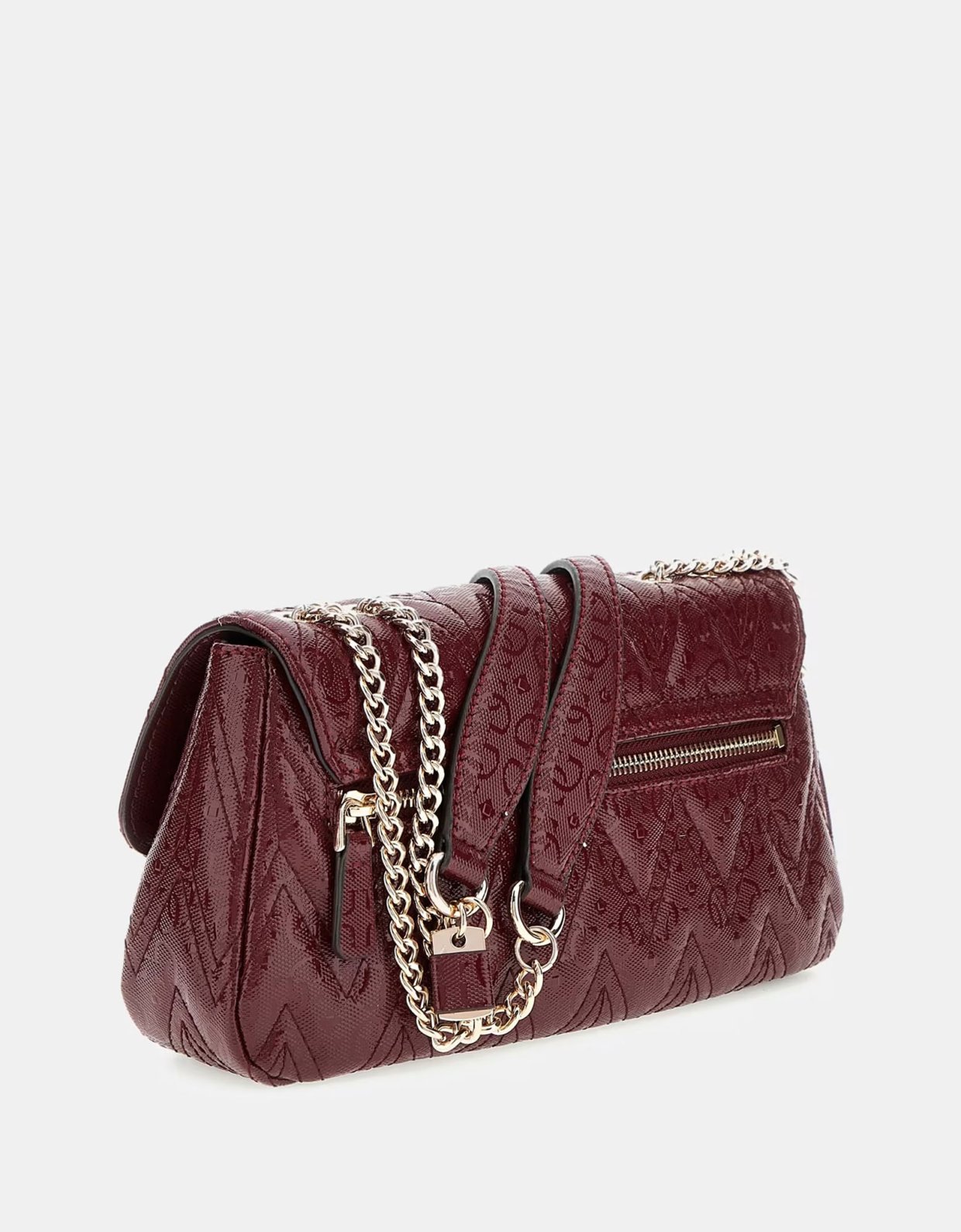 Guess Adelardcrossbody bag burgundy