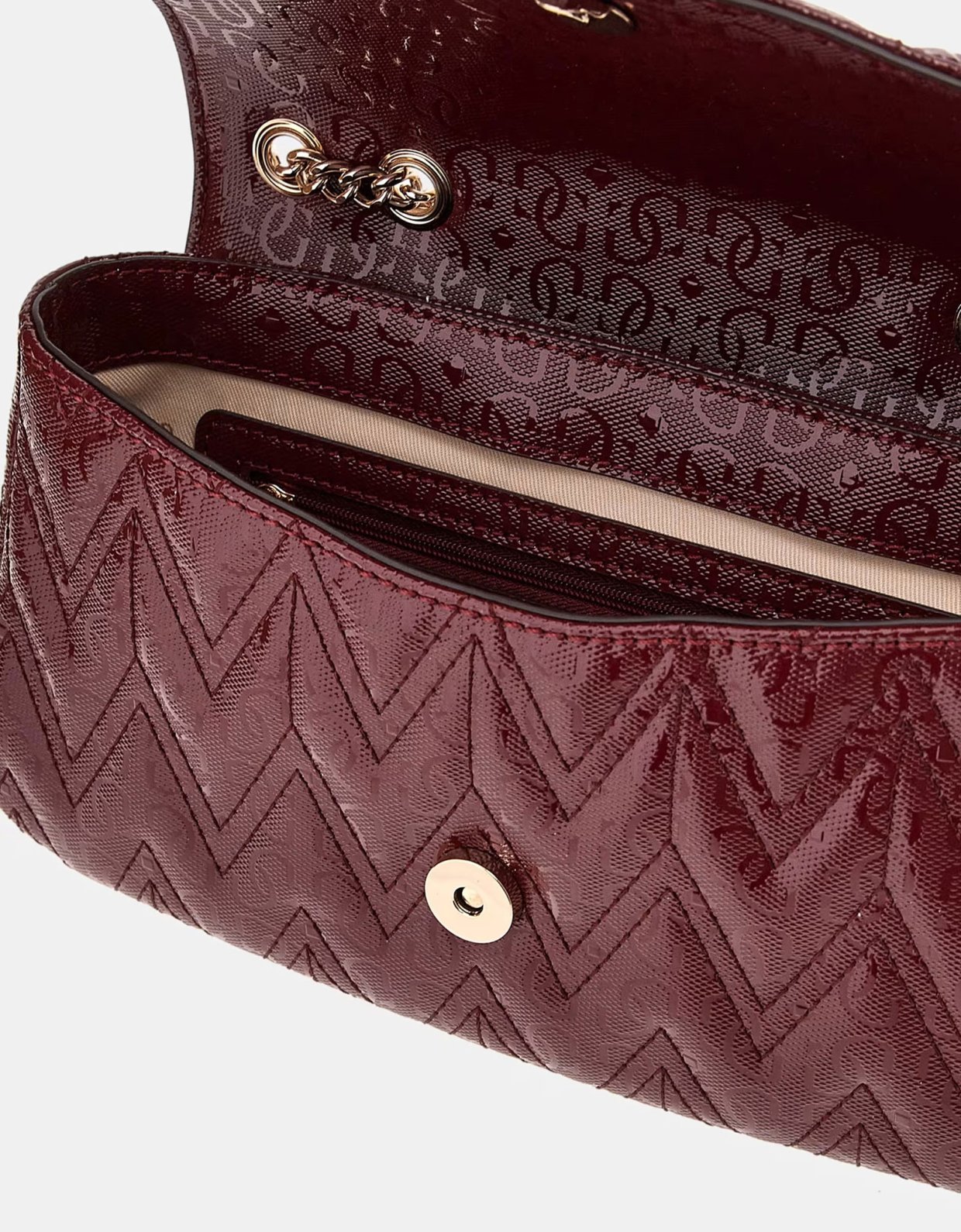 Guess Adelardcrossbody bag burgundy