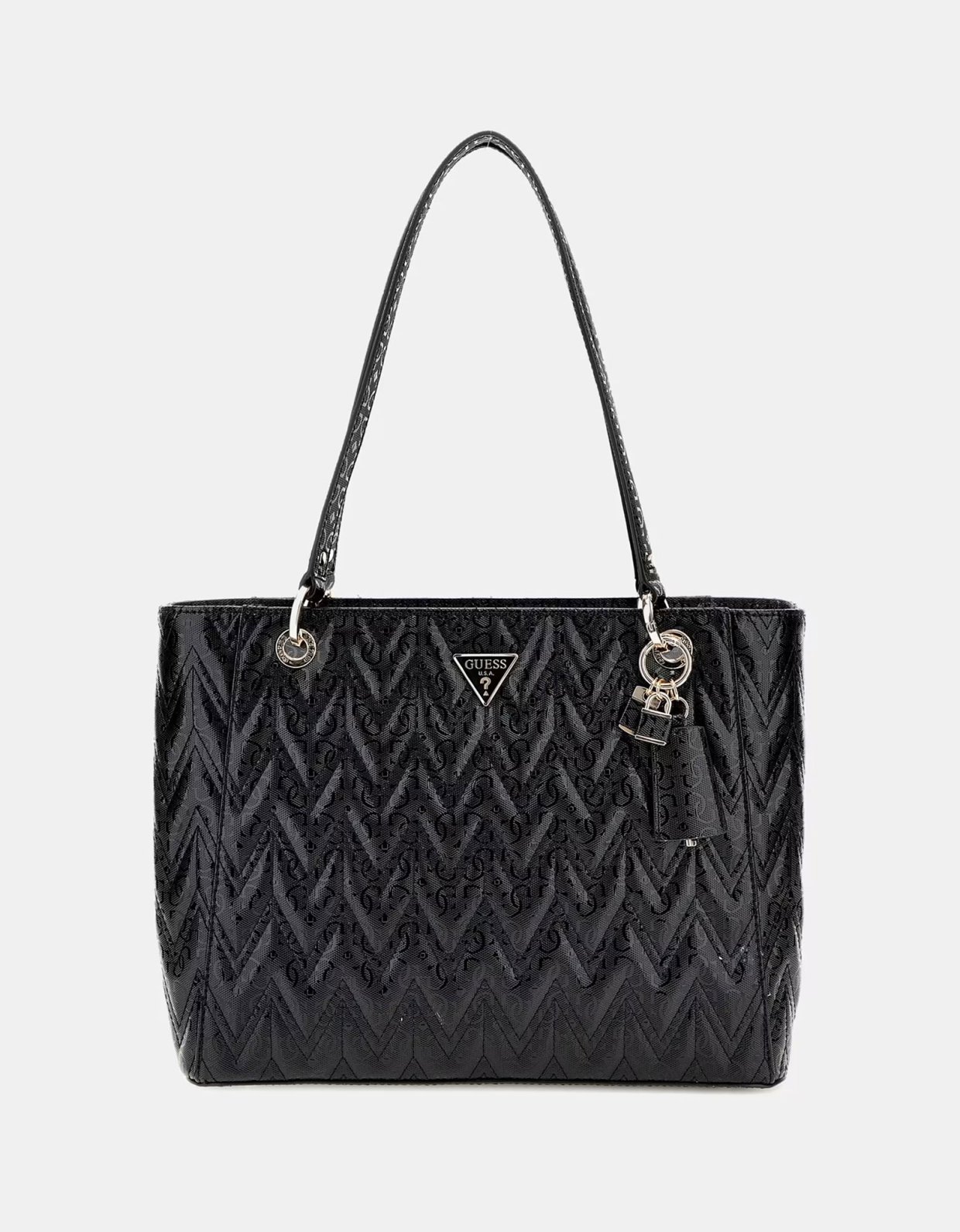 Guess Adelard noel tote bag black