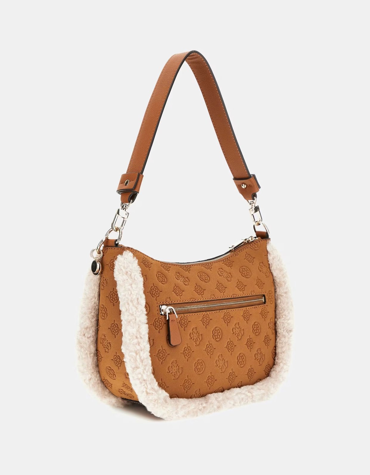 Guess Davika hobo bag cognac