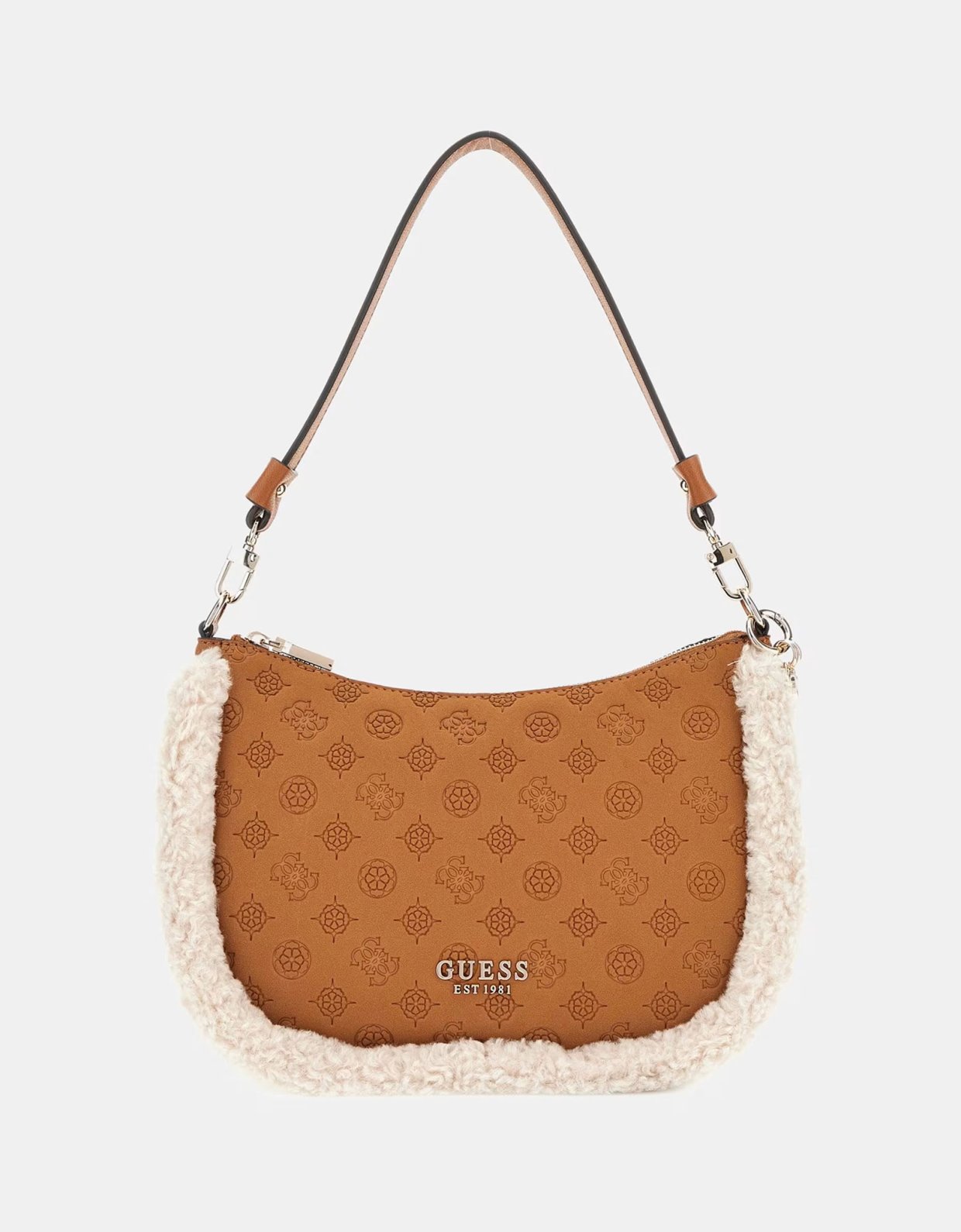 Guess Davika hobo bag cognac