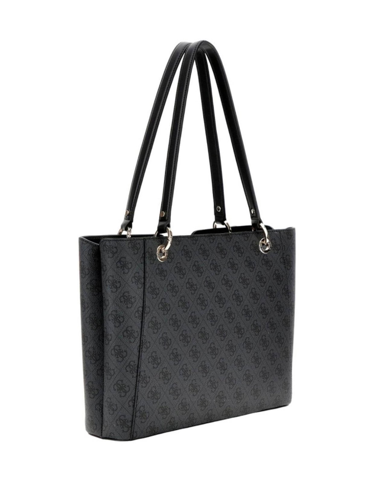 Guess Nolana noel tote bag coal logo